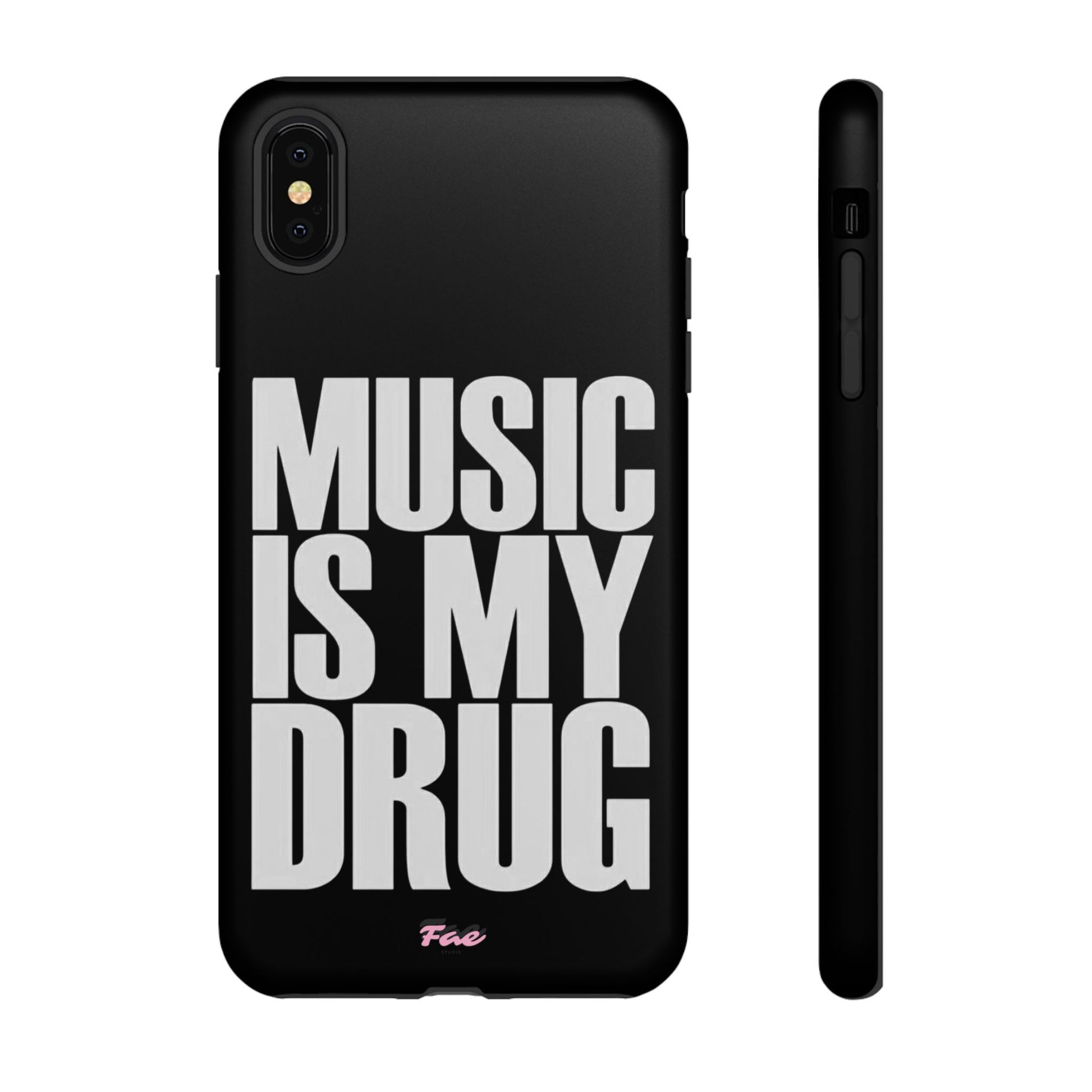 Music is my drug  case
