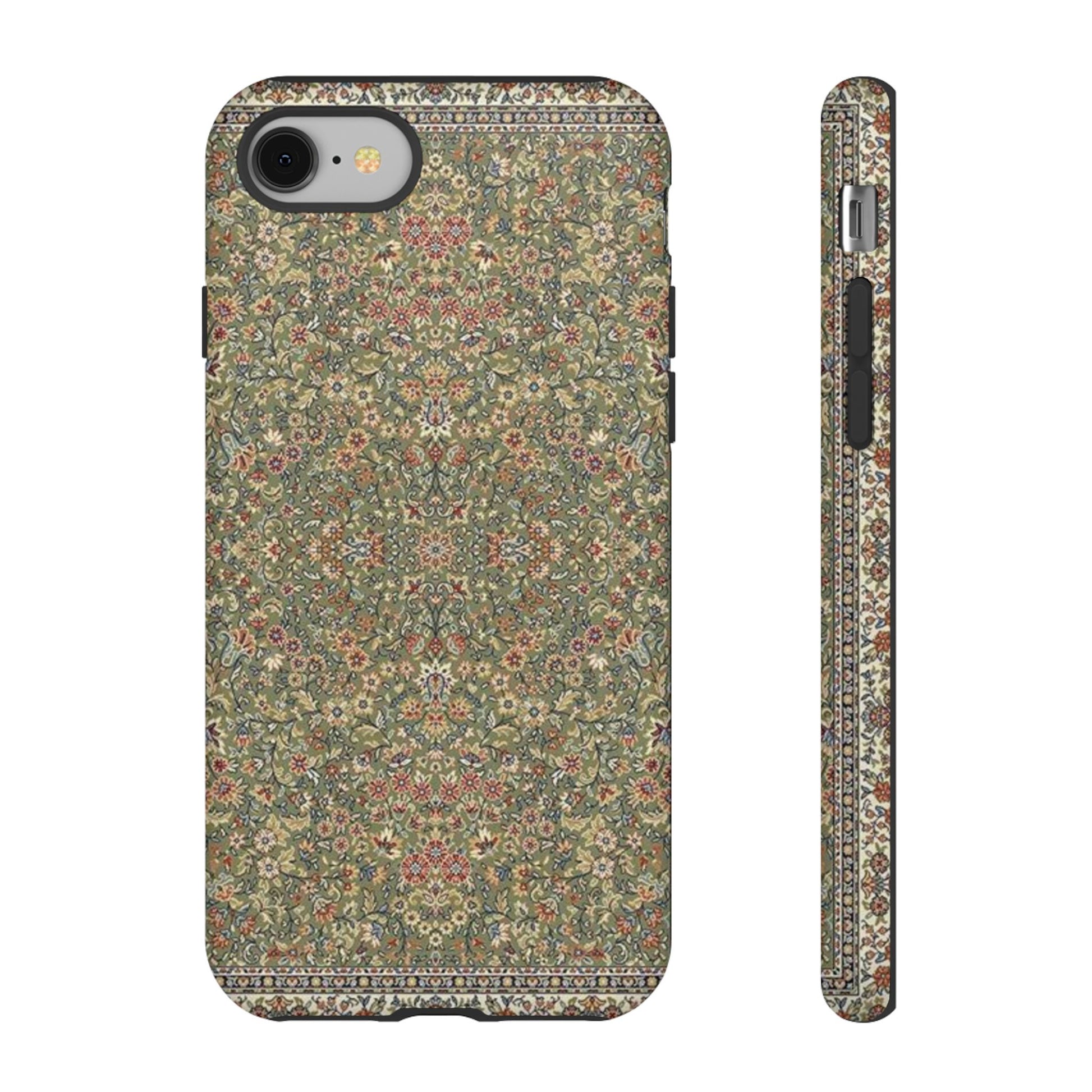 Green Persian Rug Case