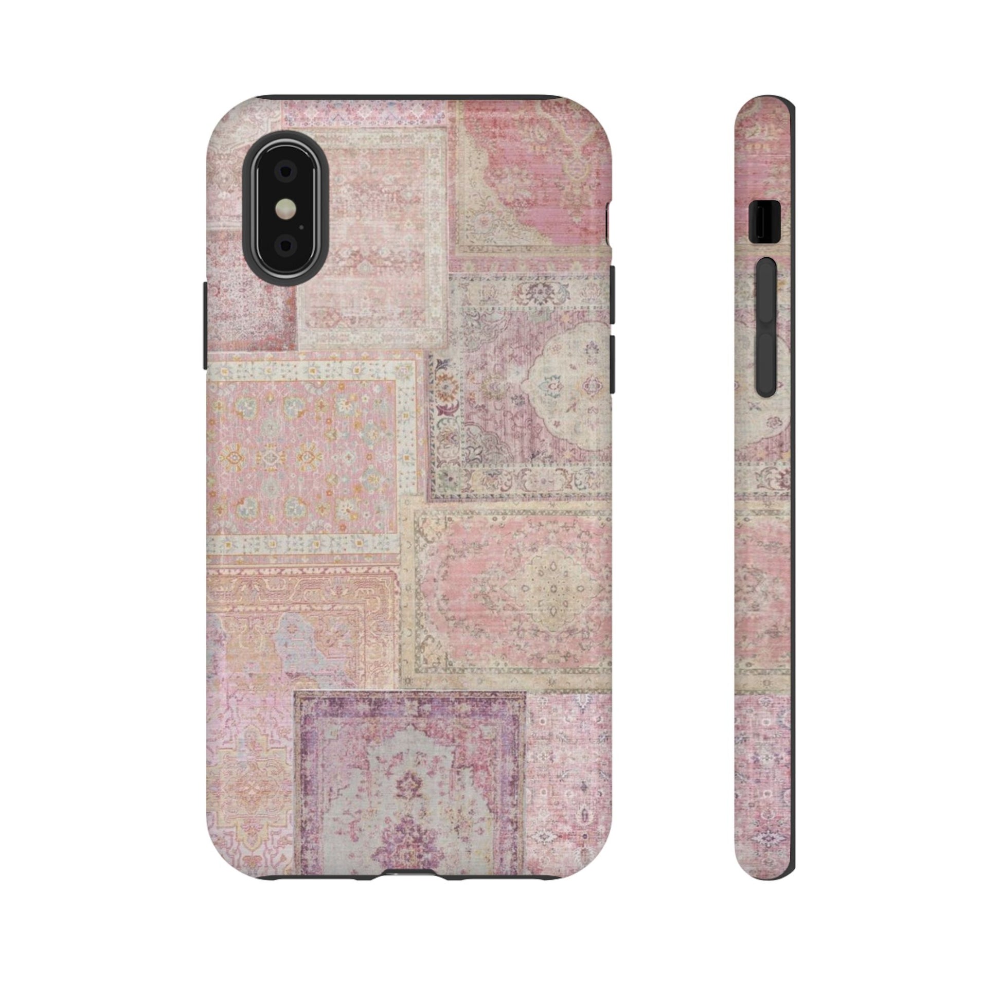Pink Persian Rug Case (collage)