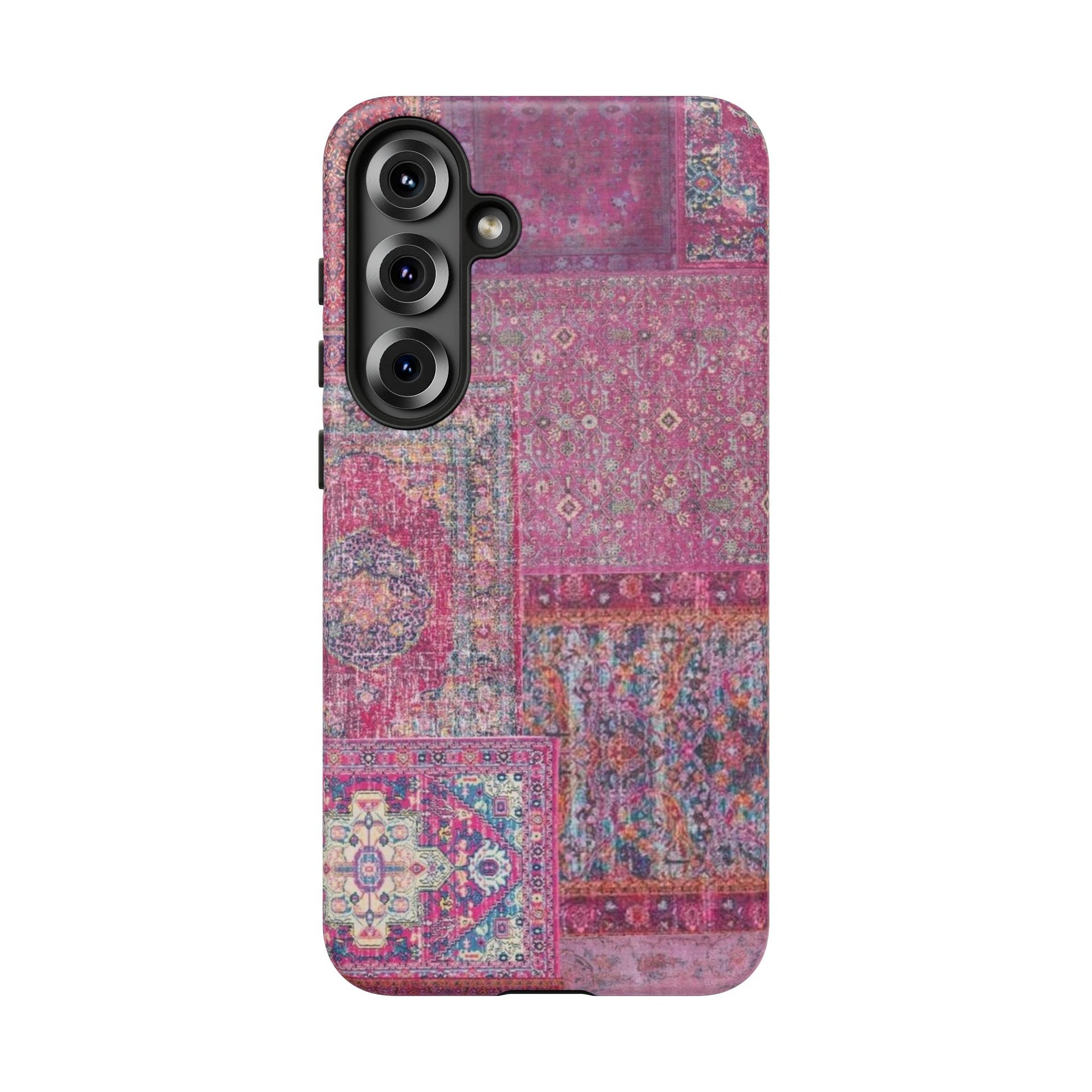 Dark Pink Persian Rug Case