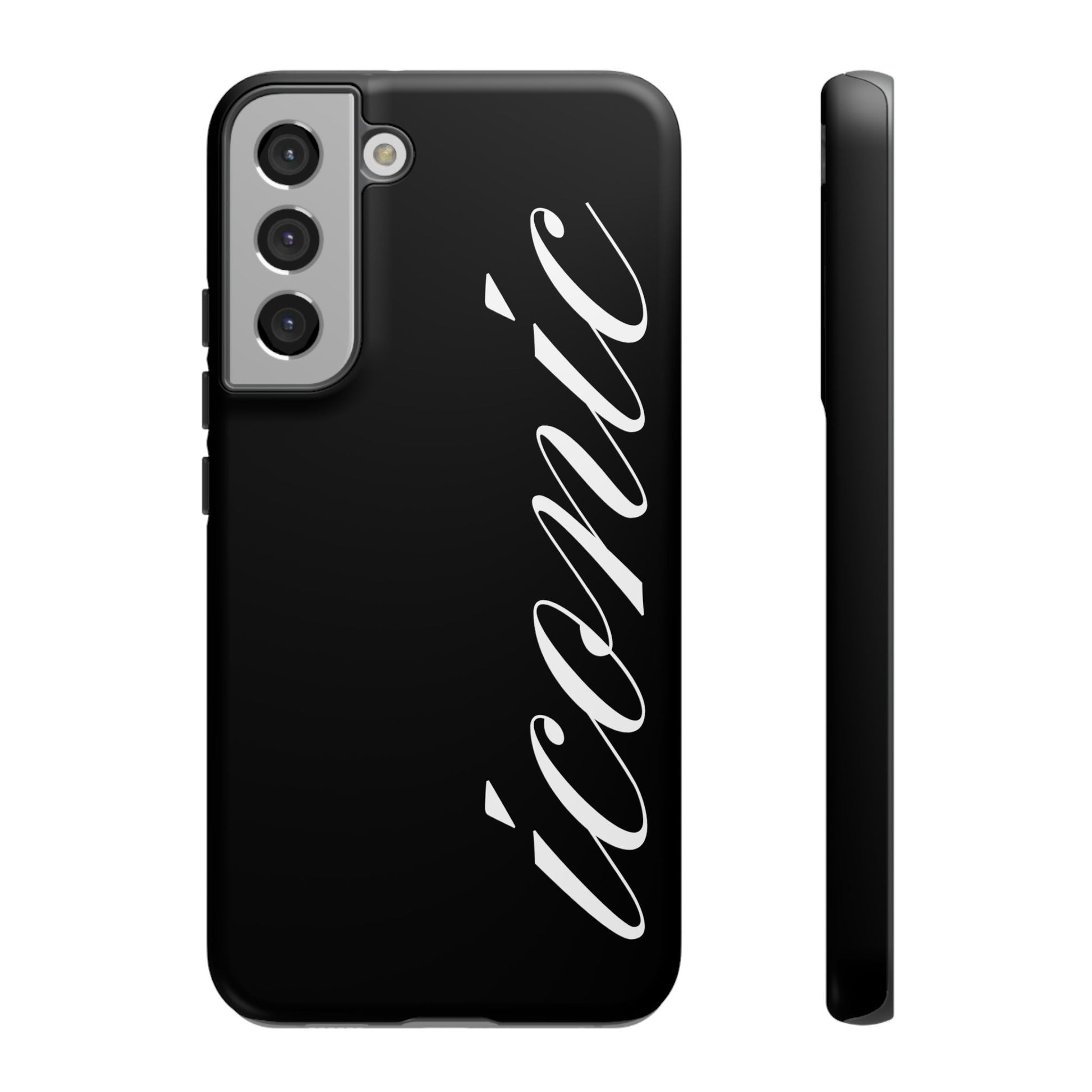 Iconic black case