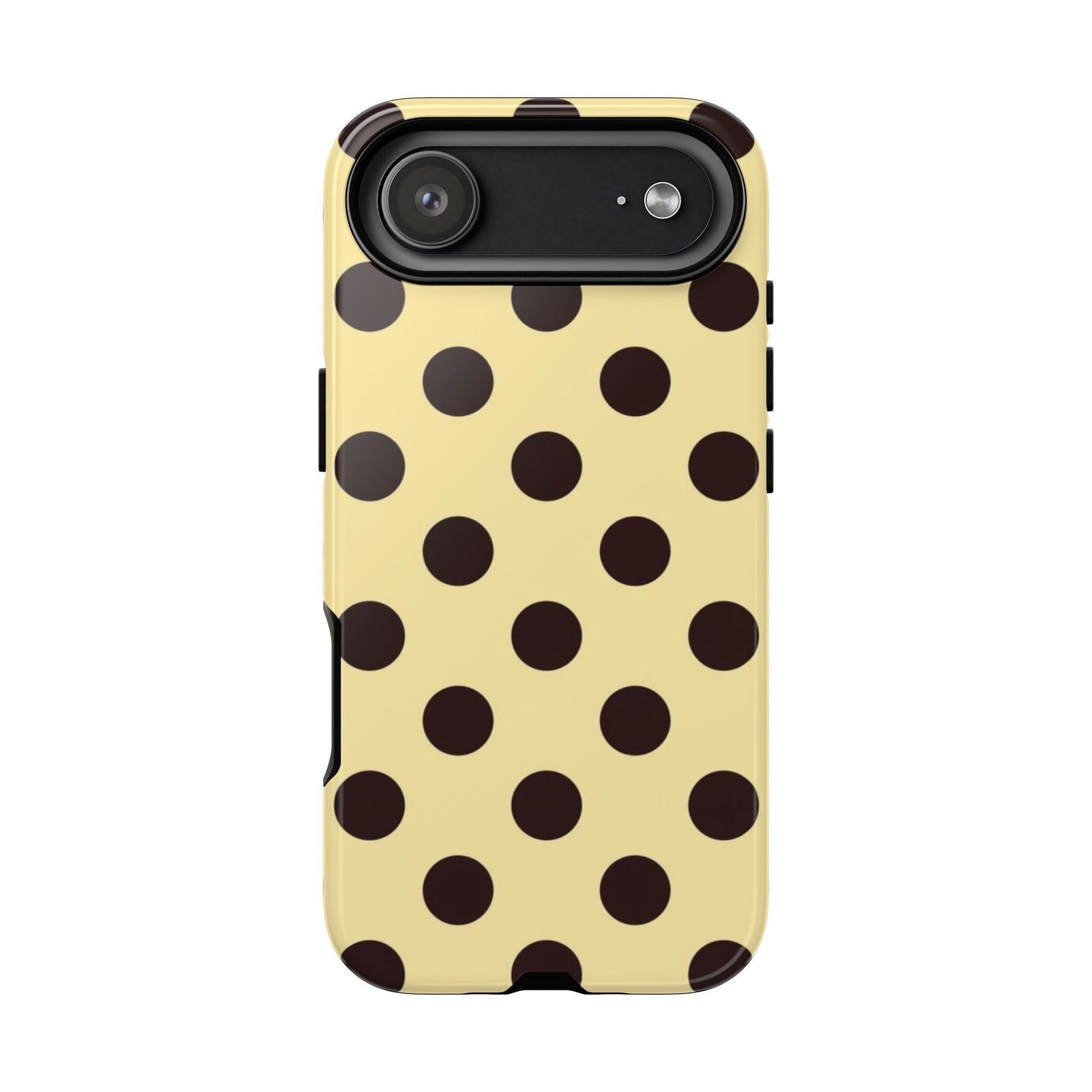 Yellow polka dot  case