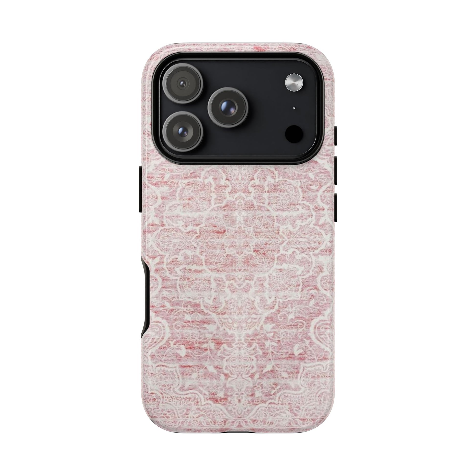Pink Persian Rug Case