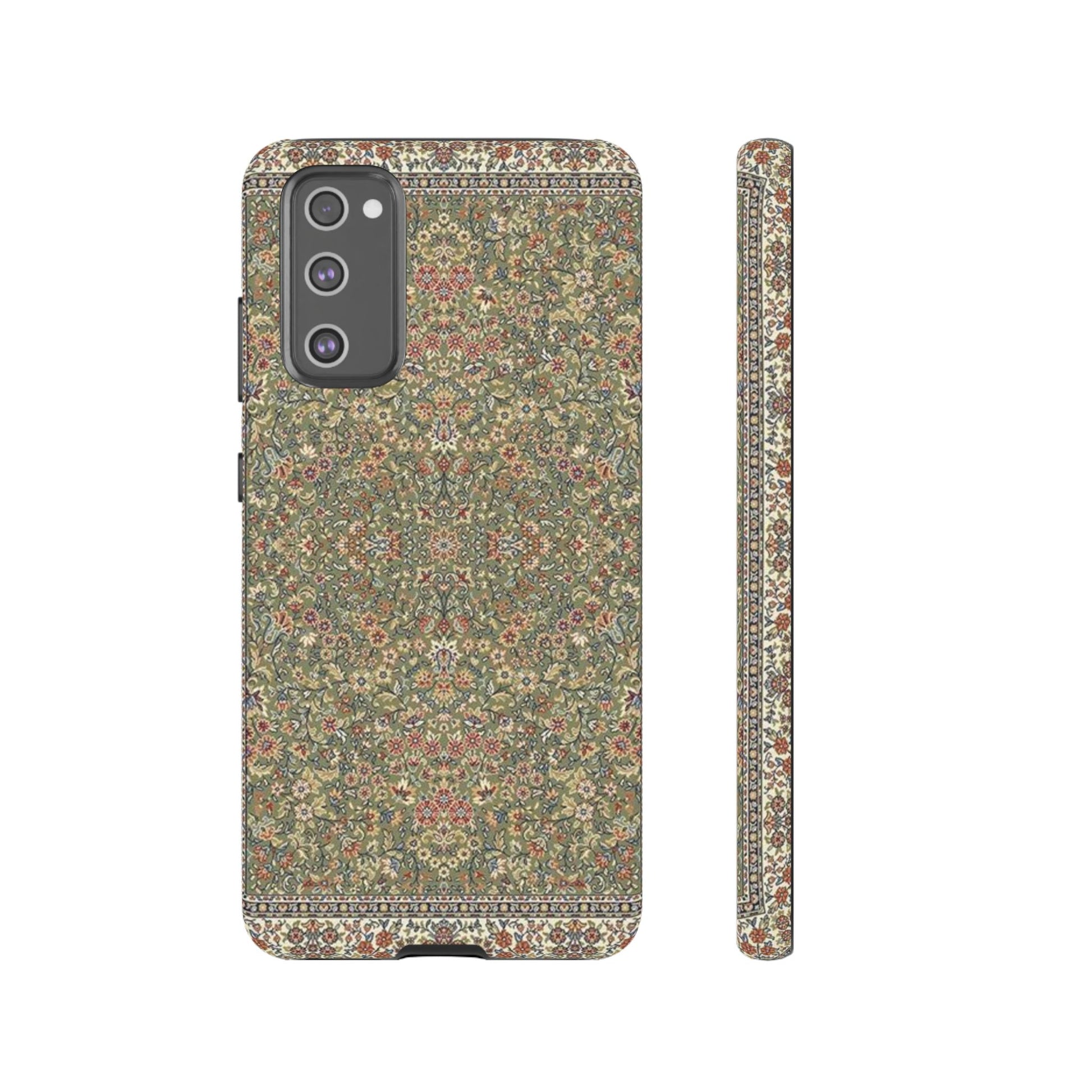 Green Persian Rug Case