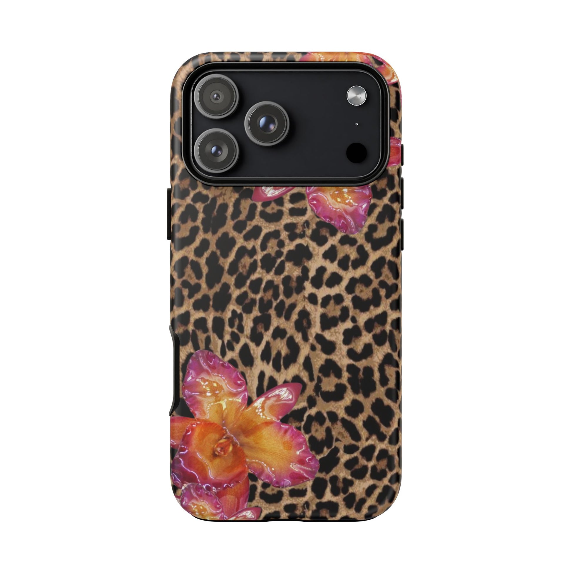Leopard flower case
