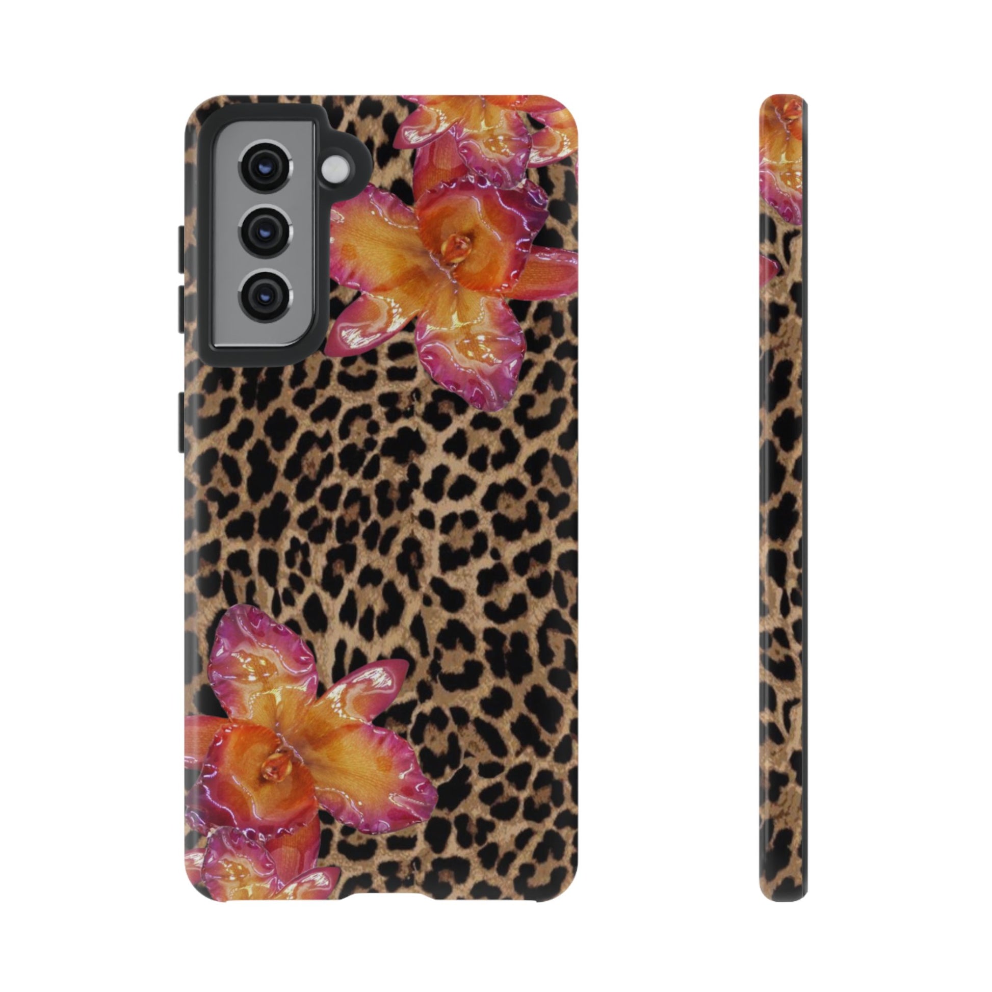 Leopard flower case
