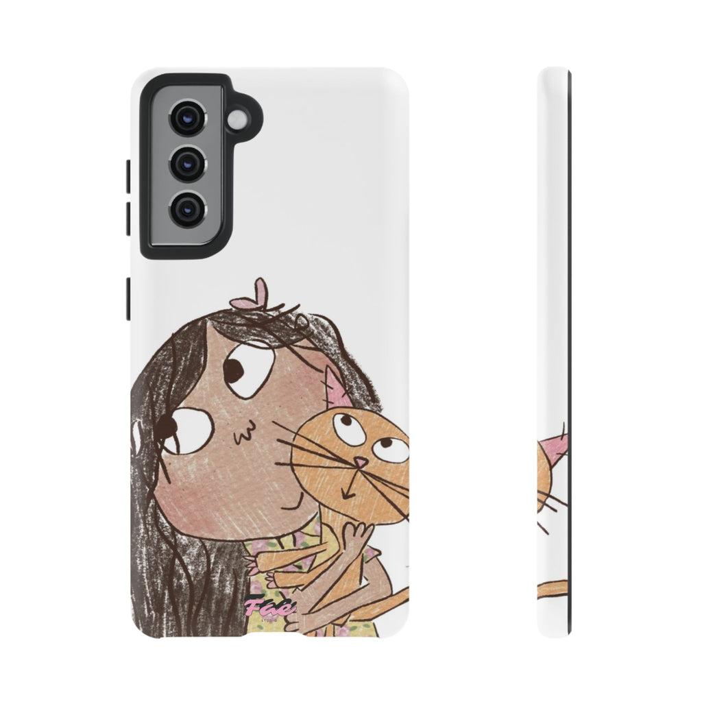 She and her cat case