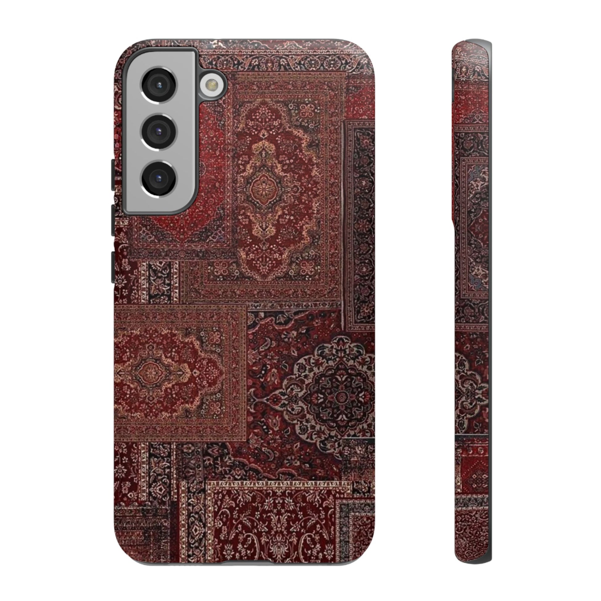 Red Persian Rug Case (collage)