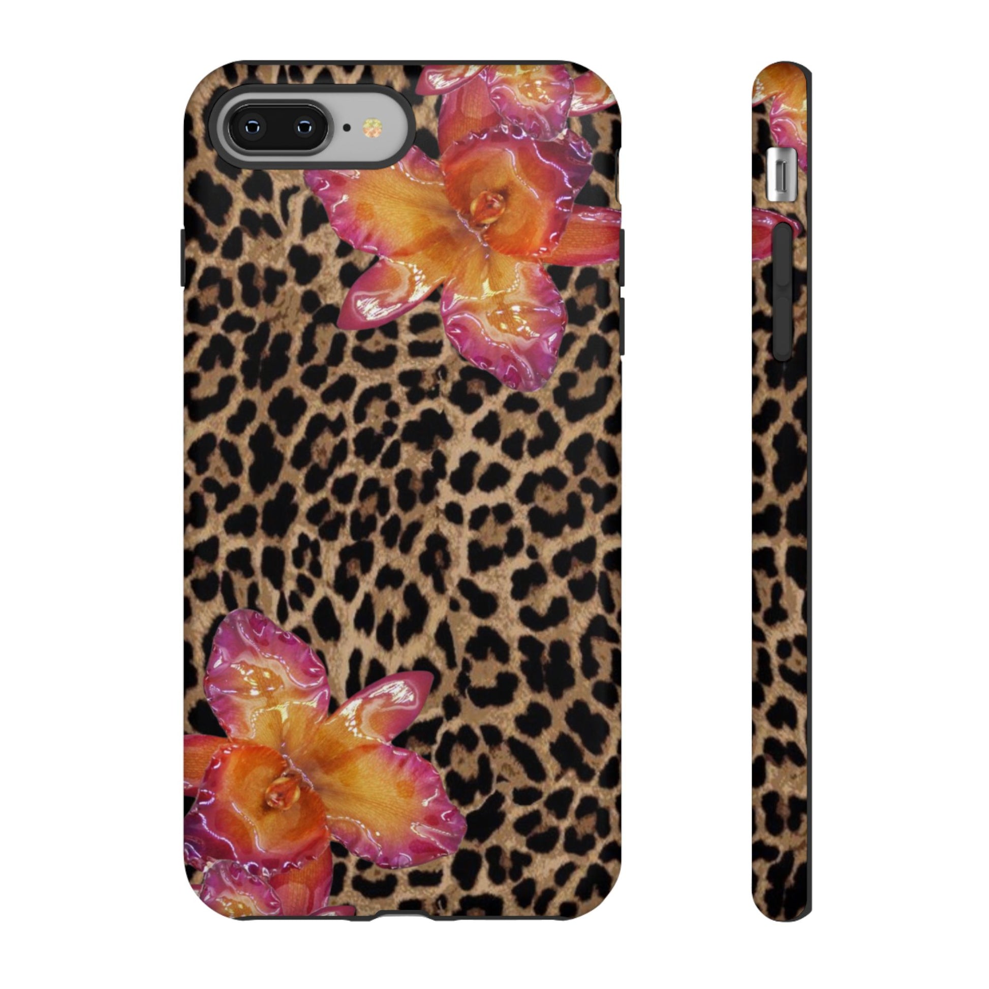 Leopard flower case