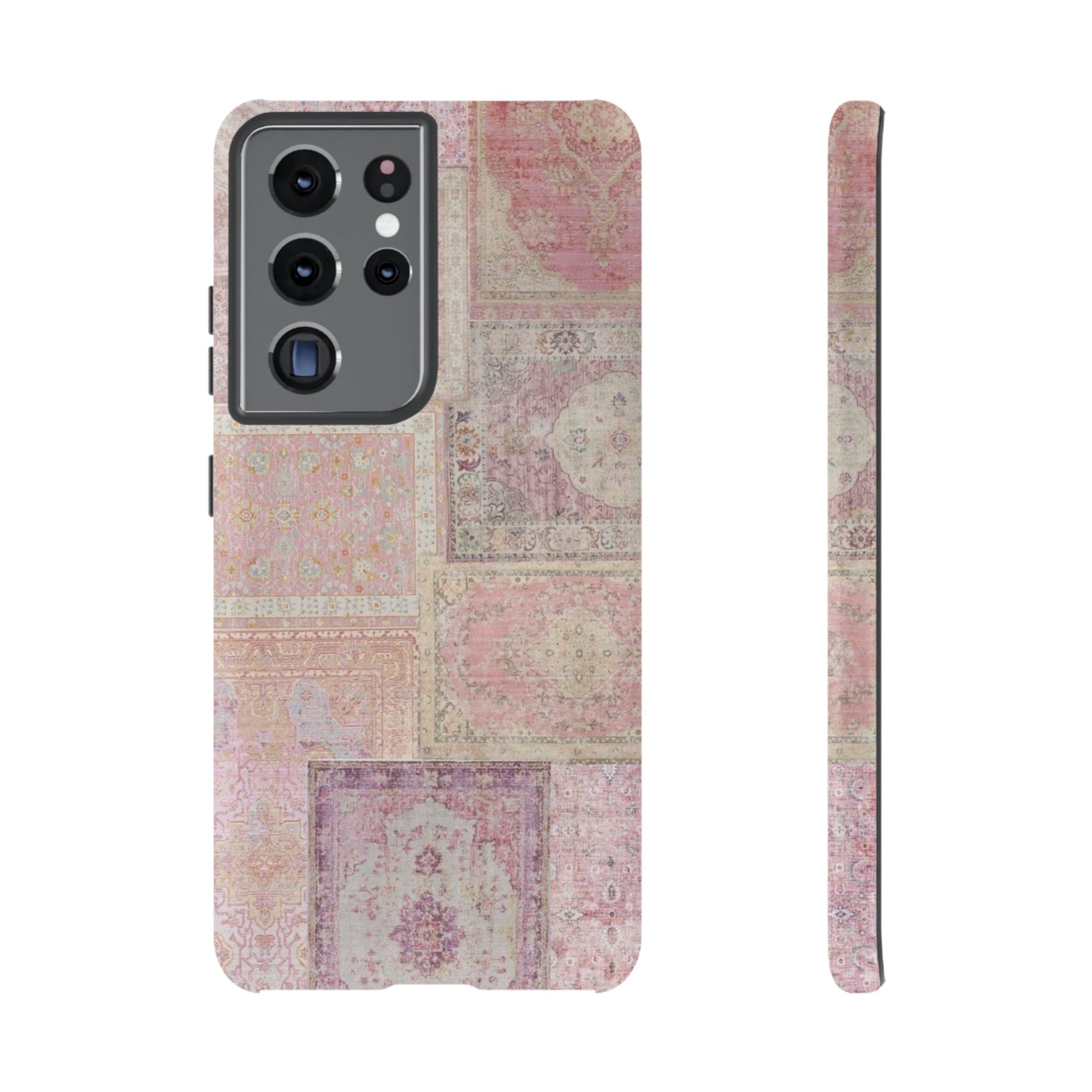 Pink Persian Rug Case (collage)
