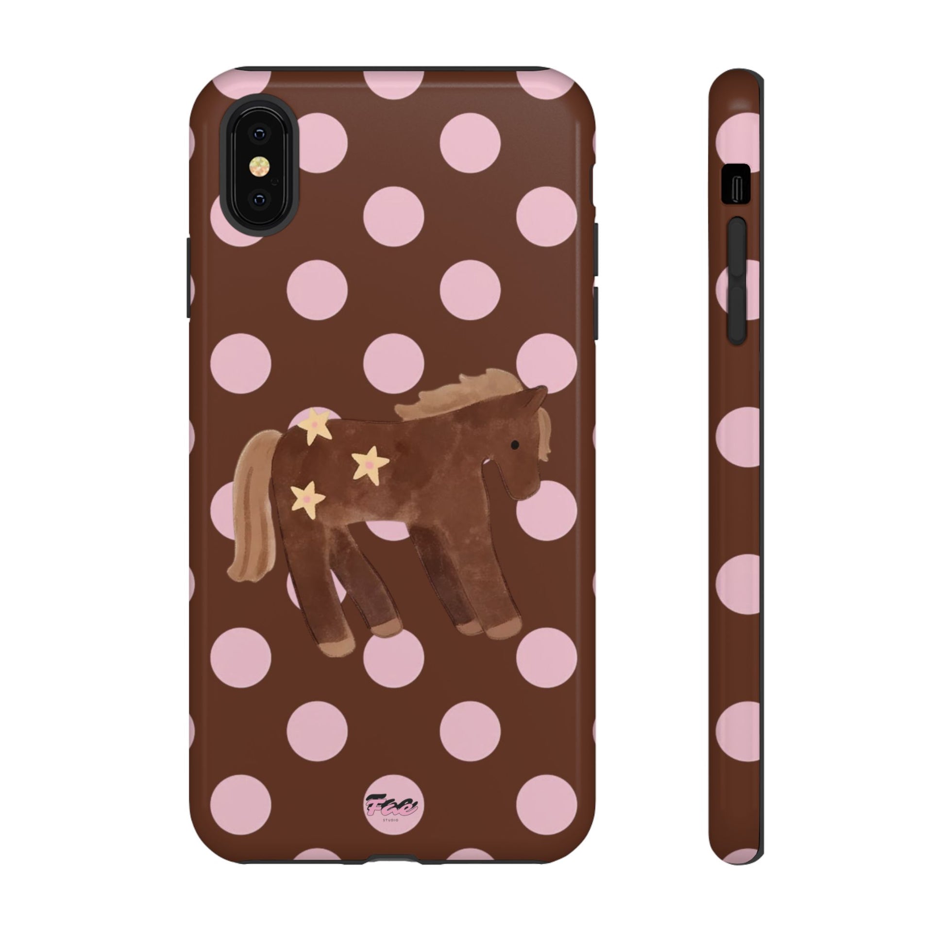 The horse year  case (brown)