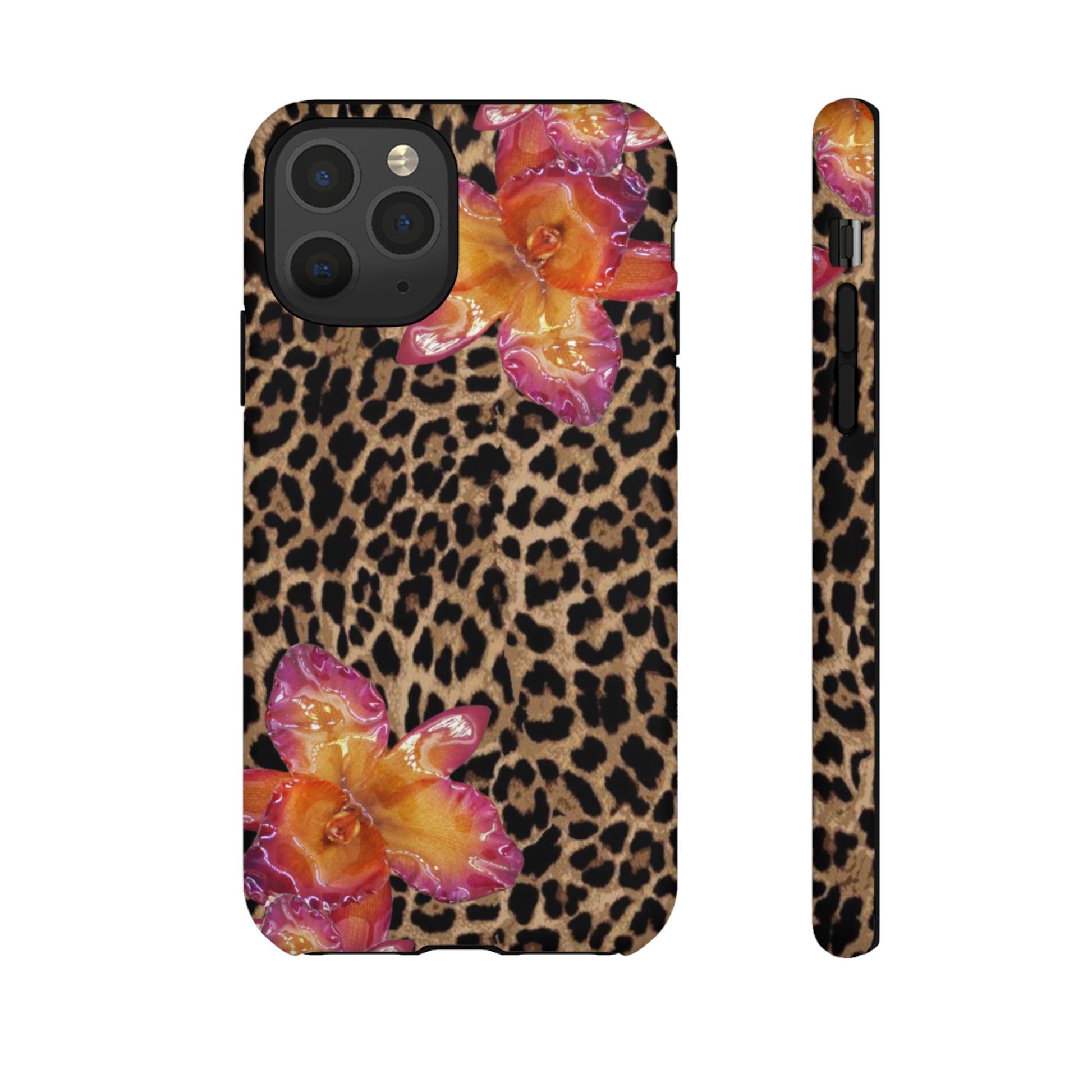 Leopard flower case