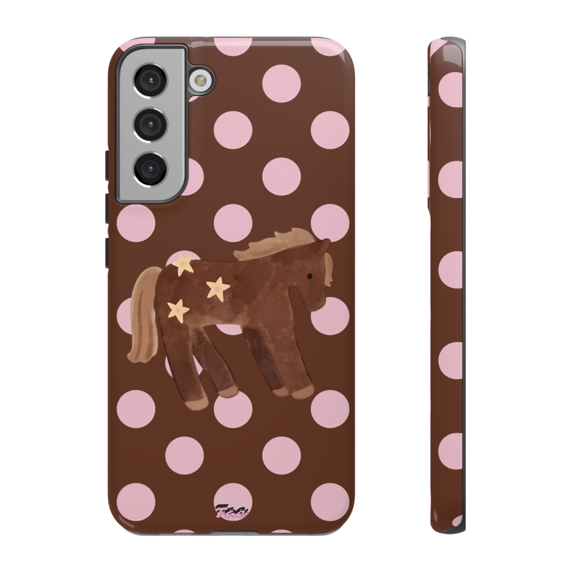 The horse year  case (brown)