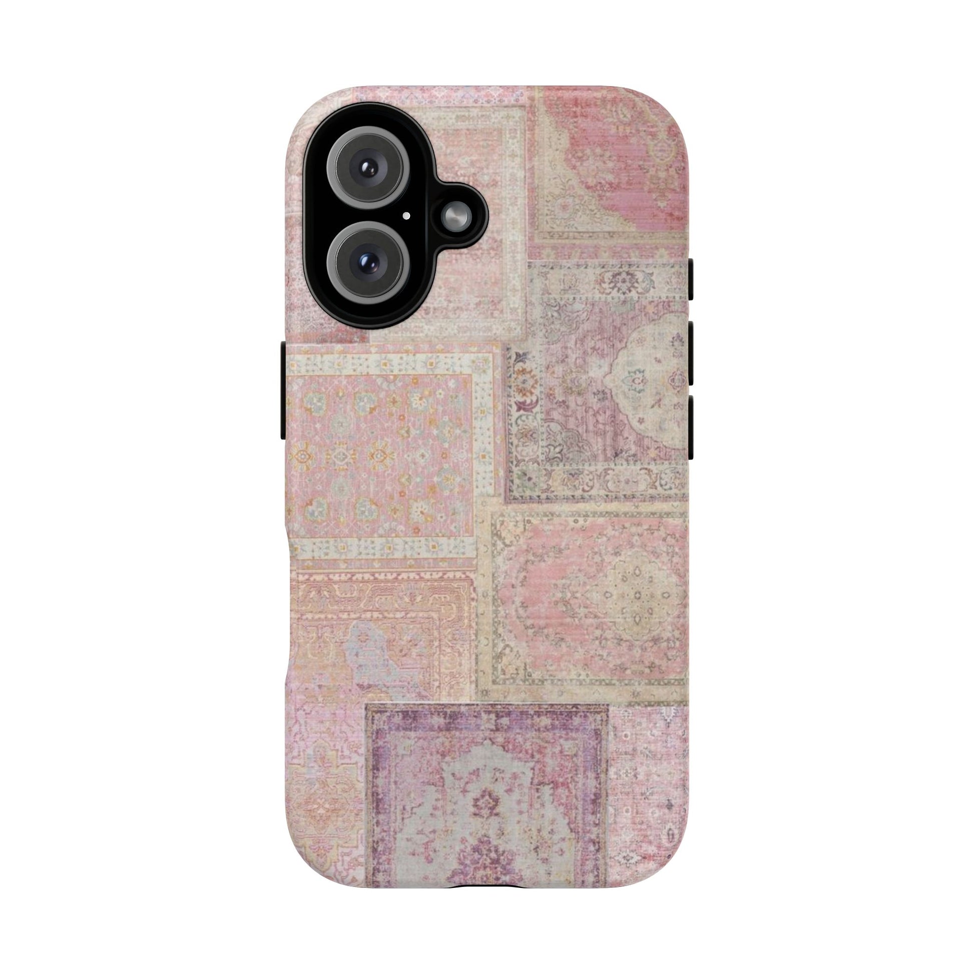 Pink Persian Rug Case (collage)