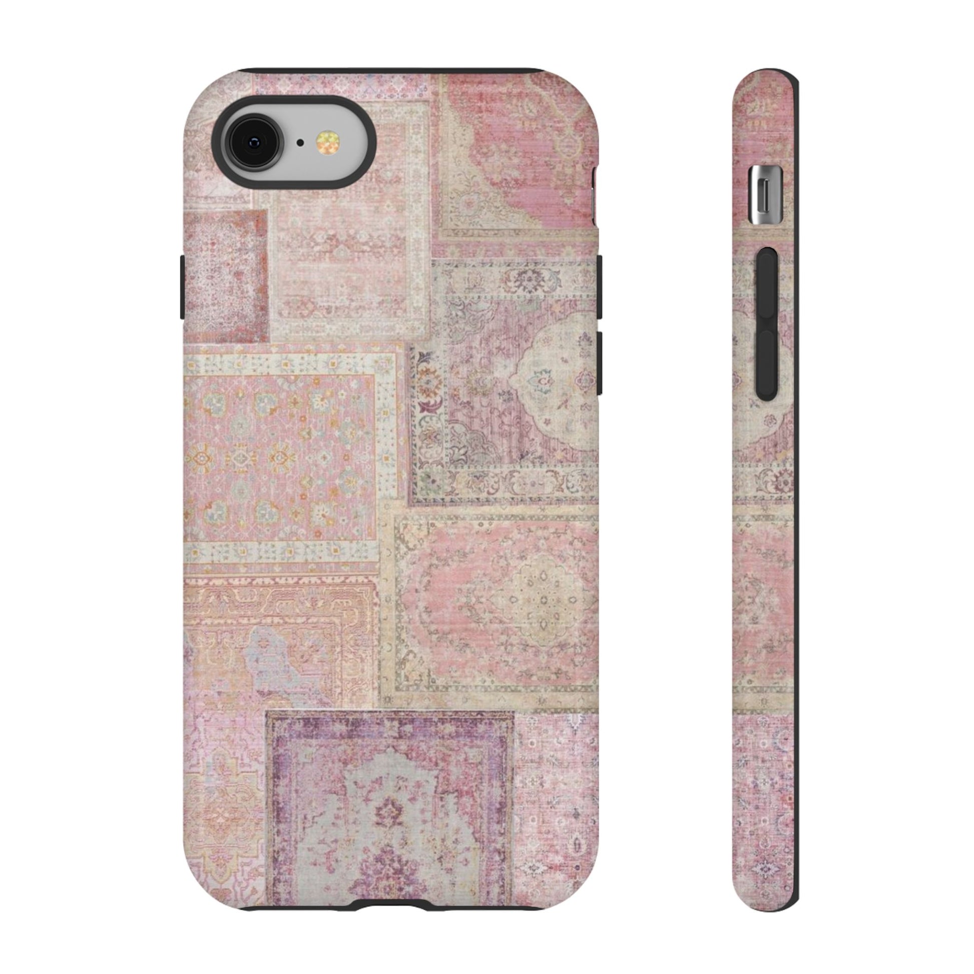 Pink Persian Rug Case (collage)