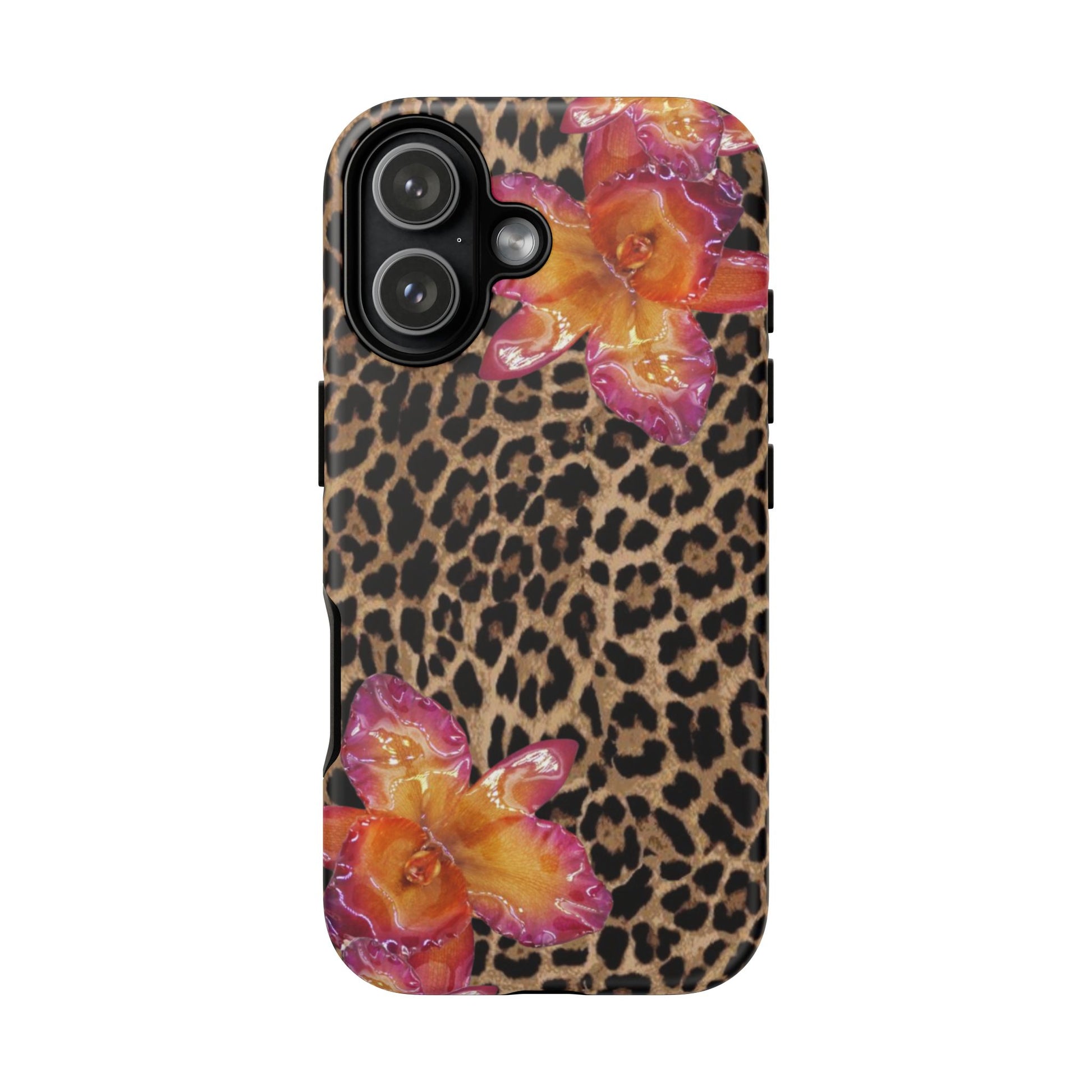 Leopard flower case