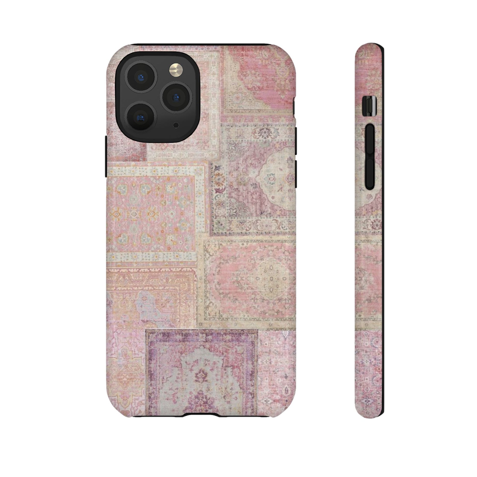 Pink Persian Rug Case (collage)