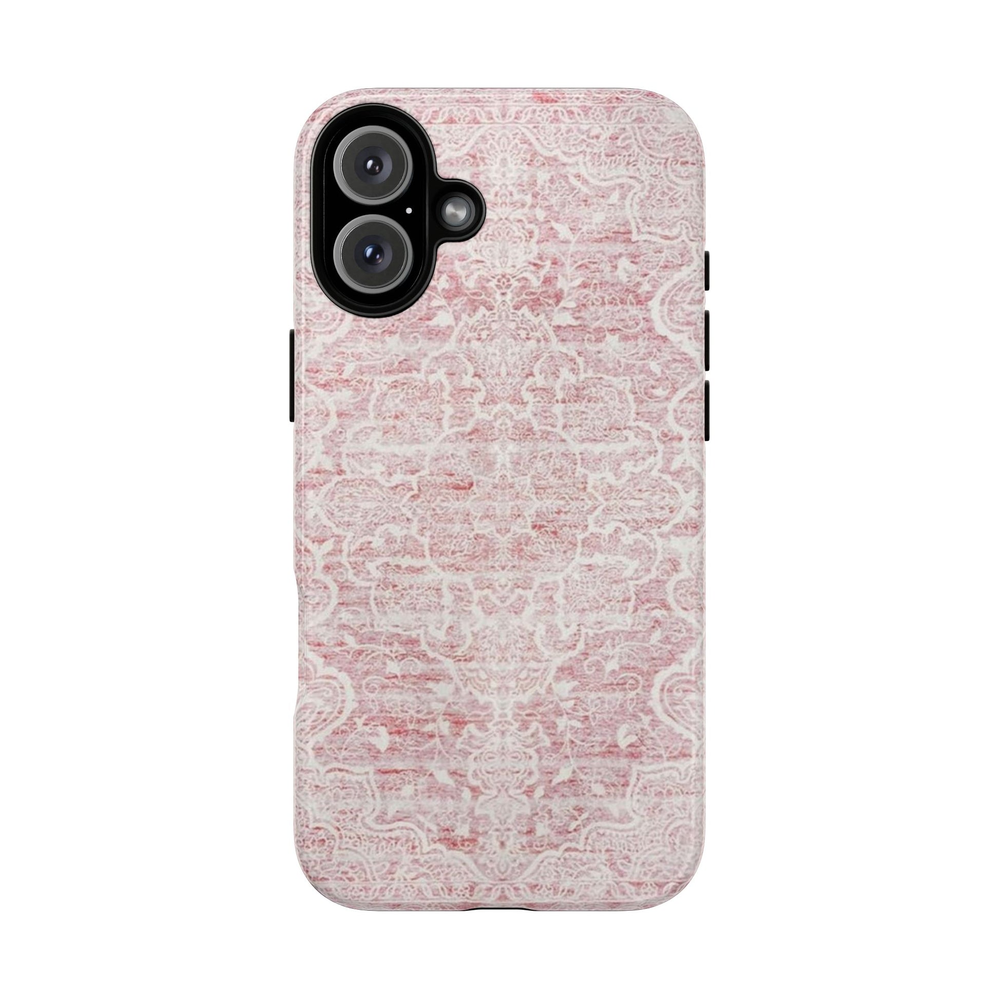 Pink Persian Rug Case