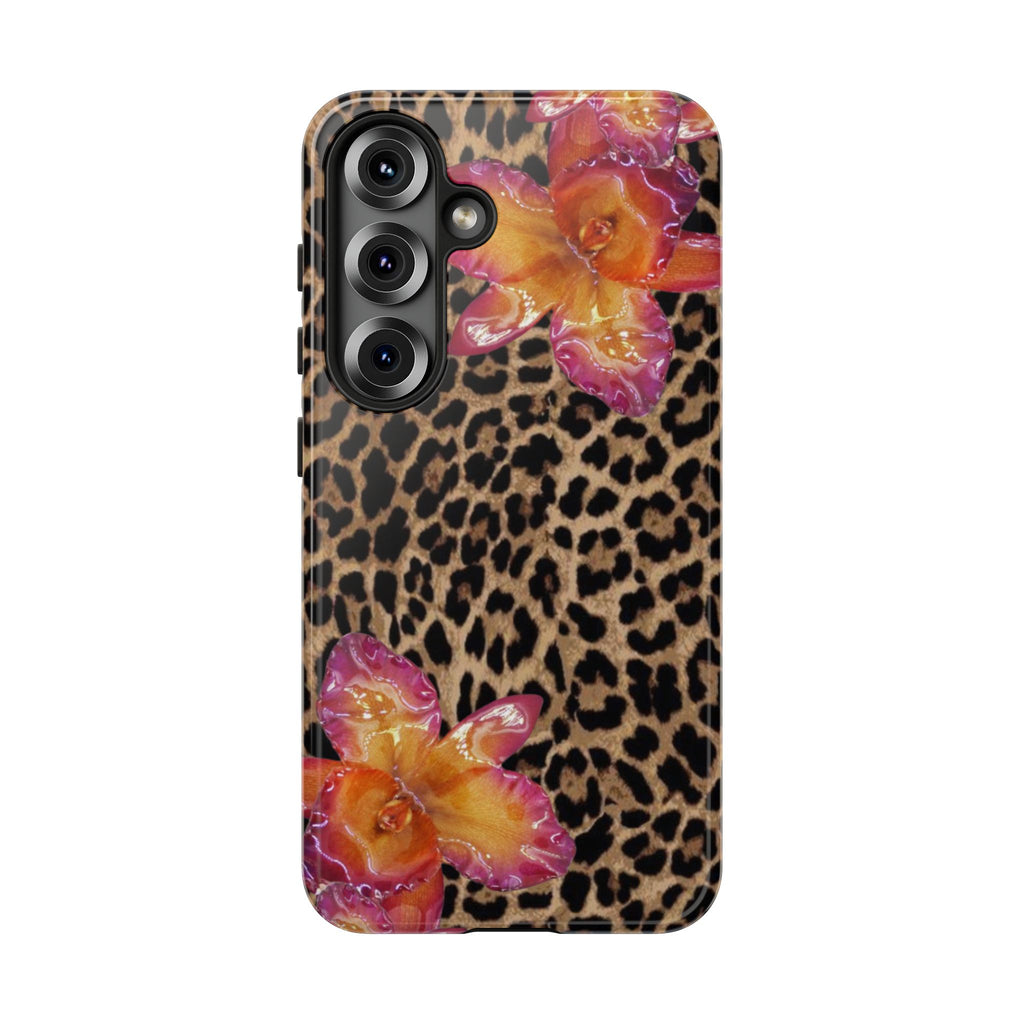Leopard flower case