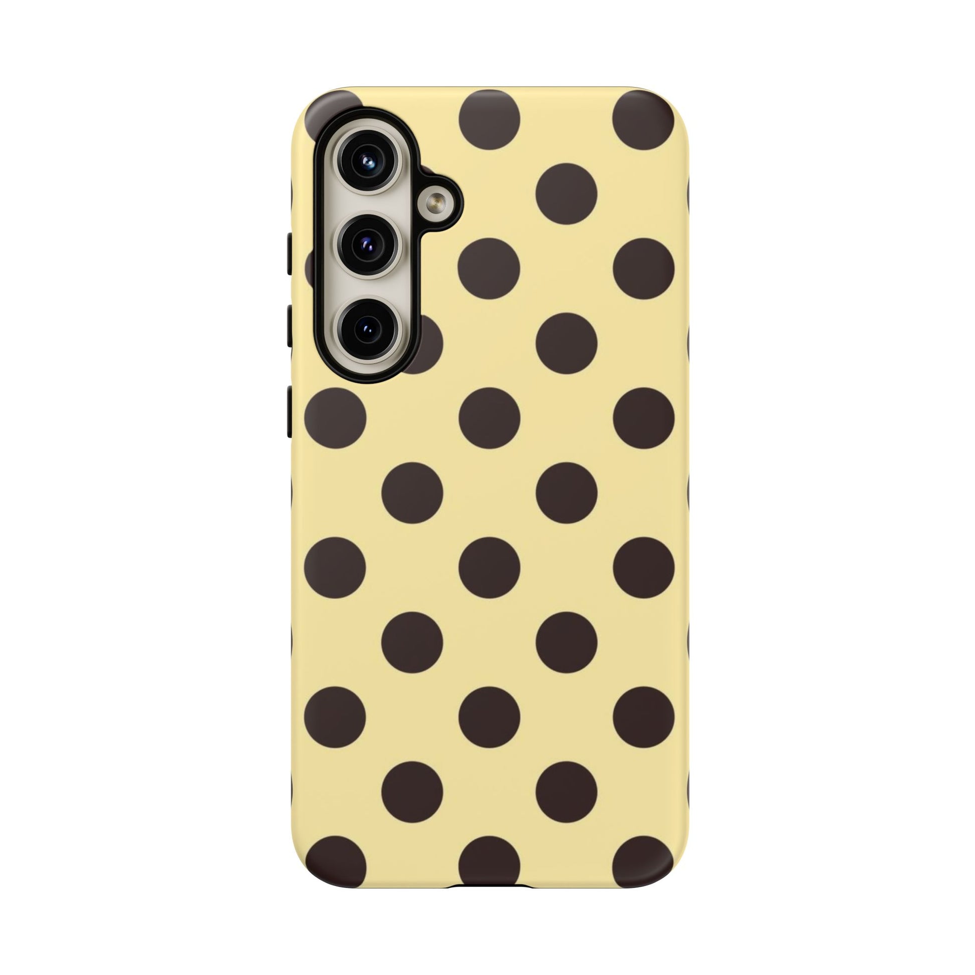 Yellow polka dot  case