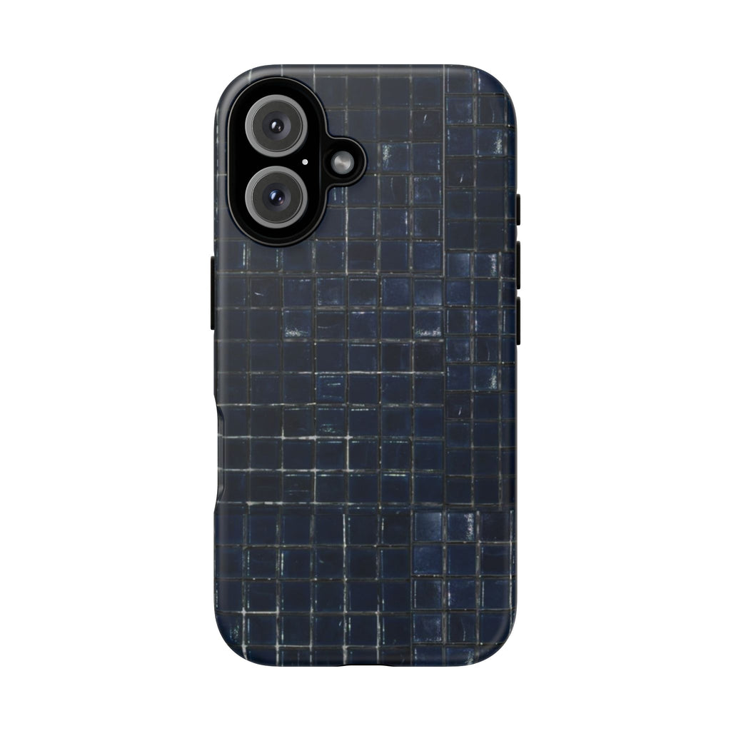 Dark Blue Mosaic Case