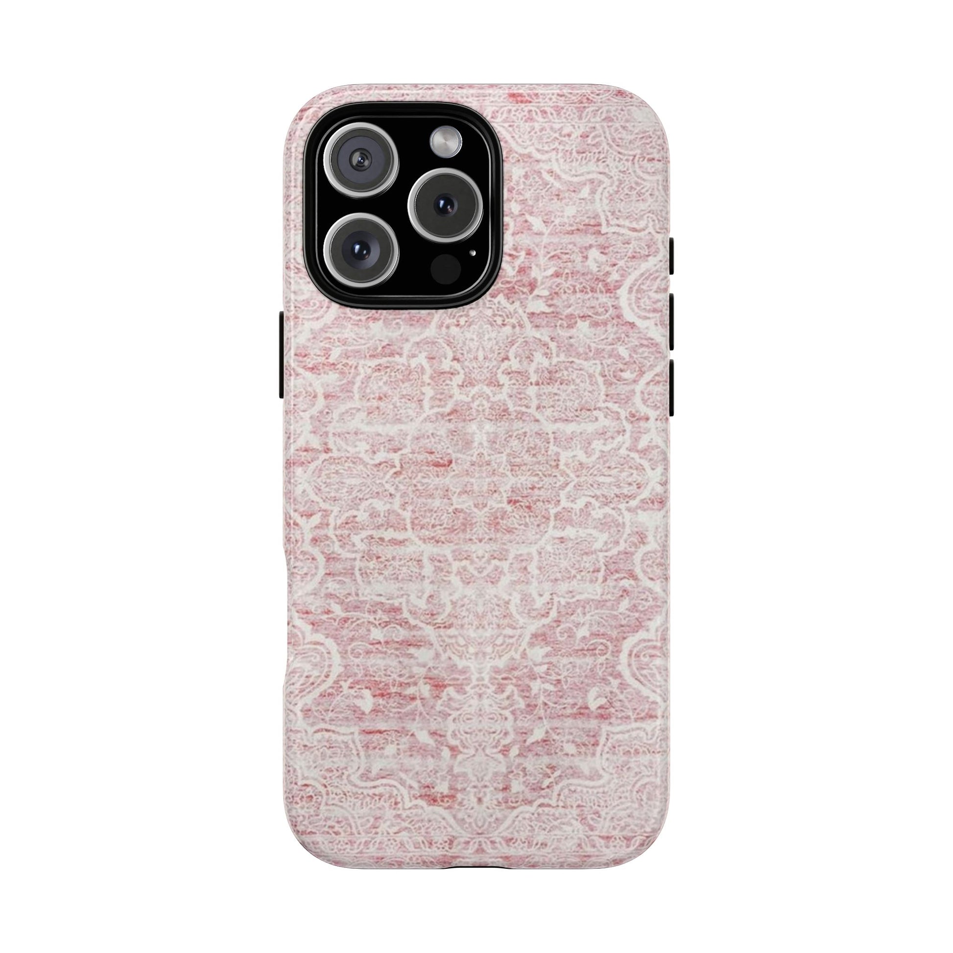 Pink Persian Rug Case