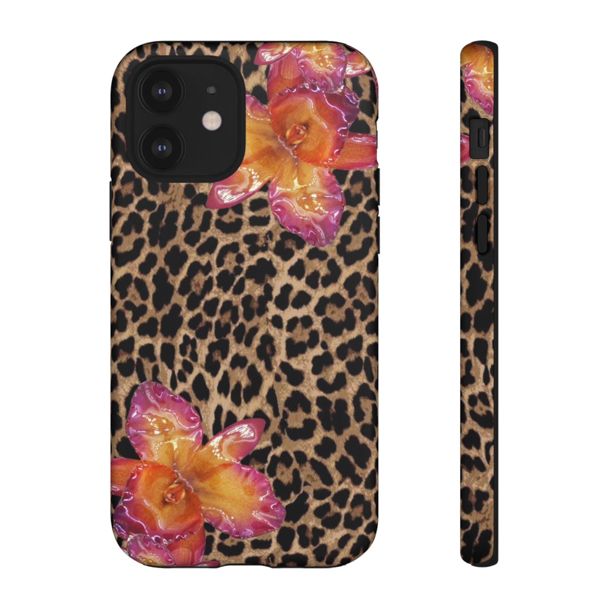 Leopard flower case