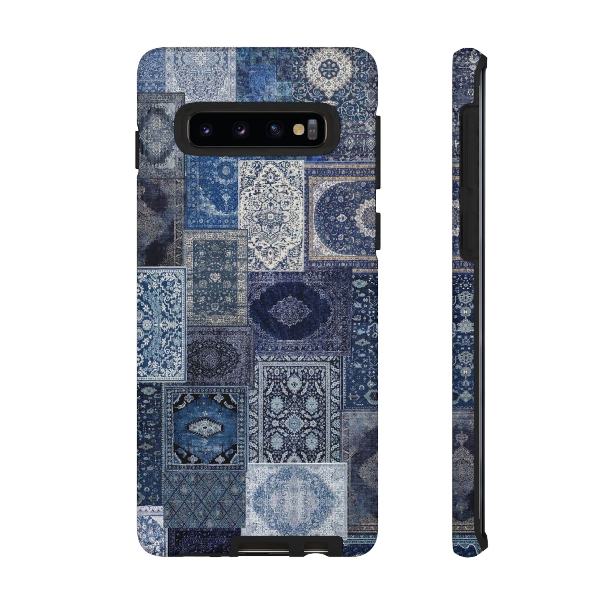 Blue Persian Rug Case (collage)