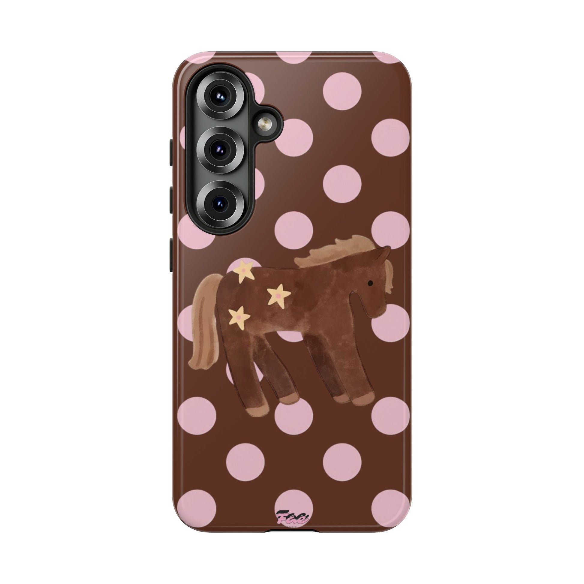 The horse year  case (brown)