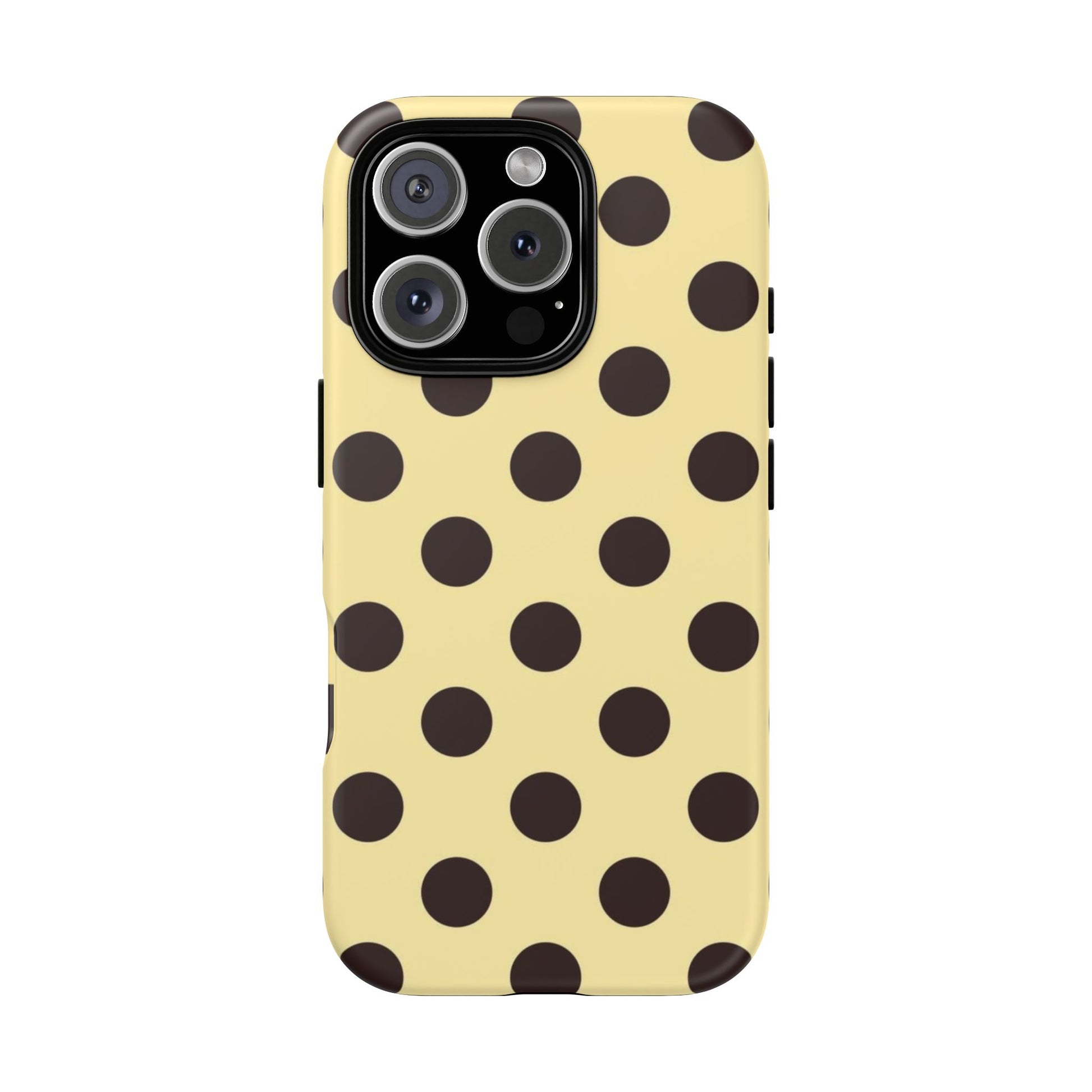 Yellow polka dot  case