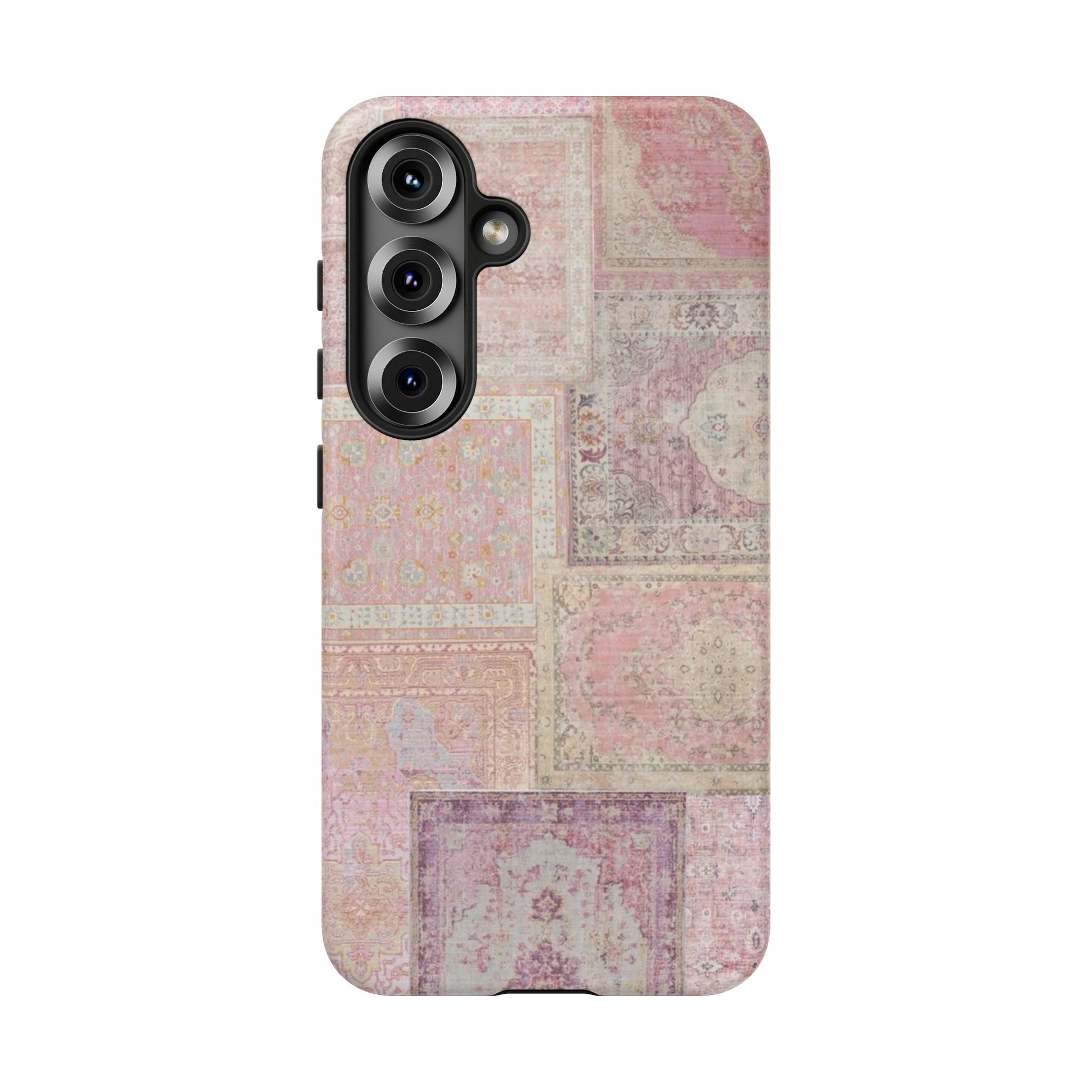 Pink Persian Rug Case (collage)