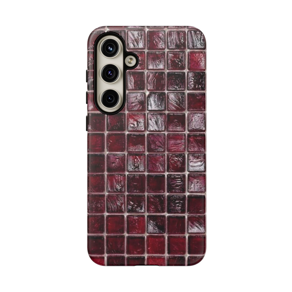 Red Mosaic Case