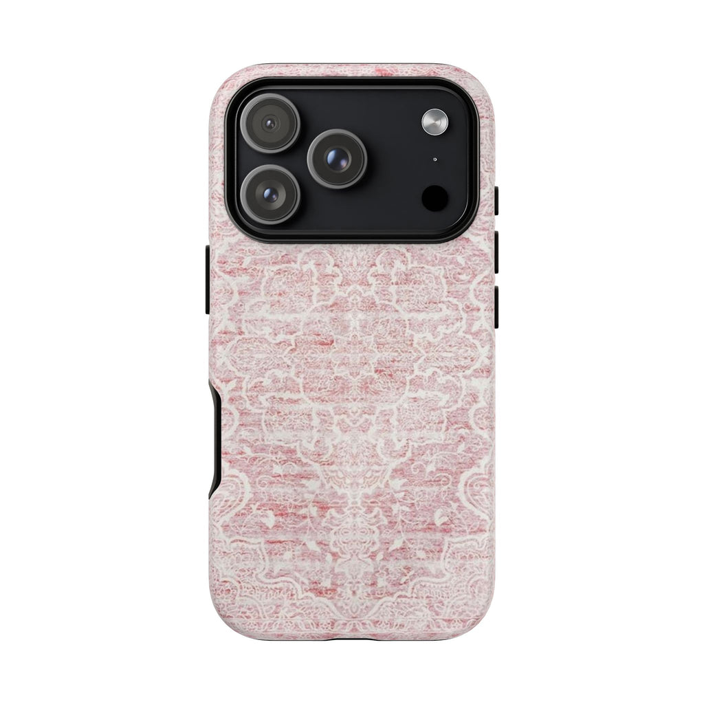 Pink Persian Rug Case