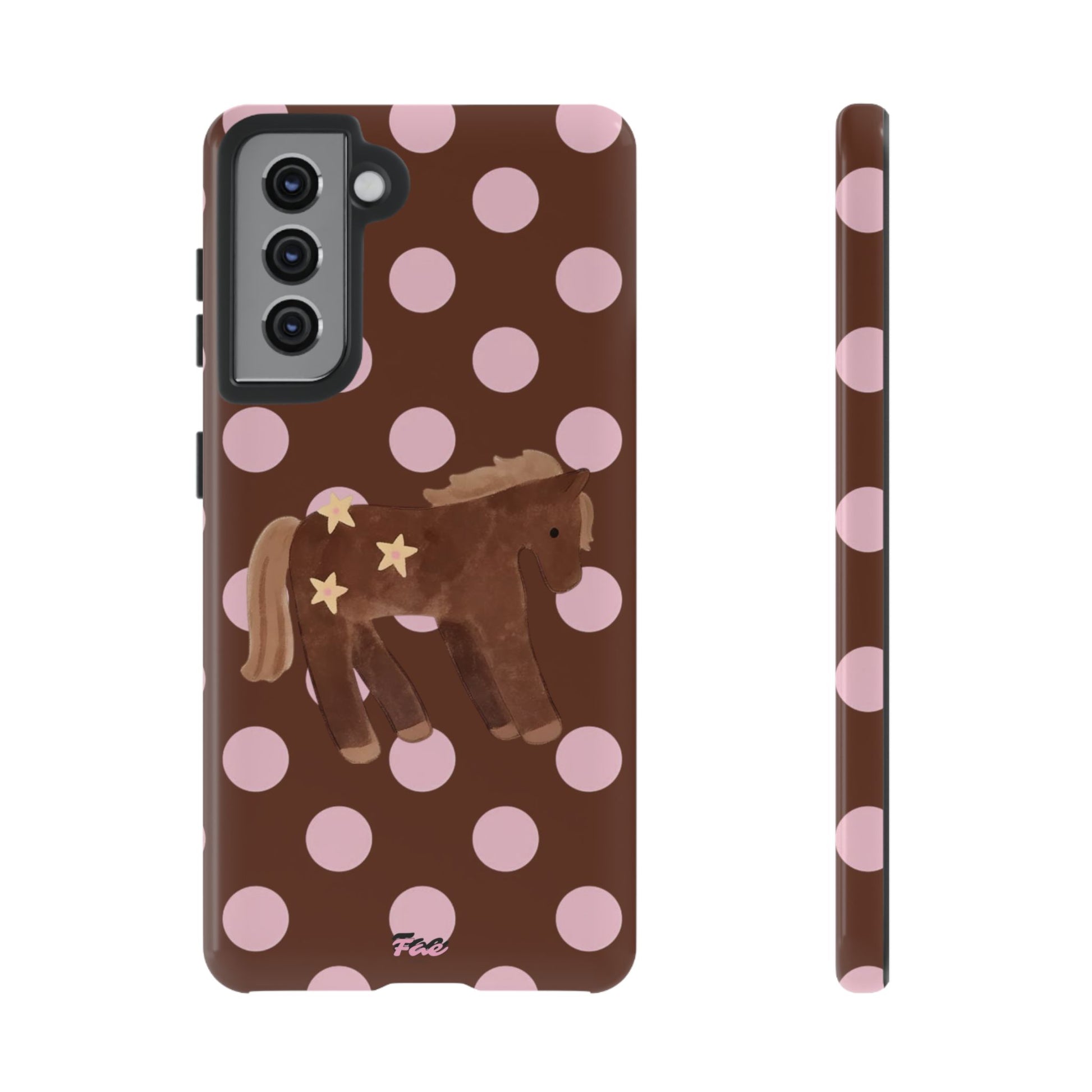 The horse year  case (brown)