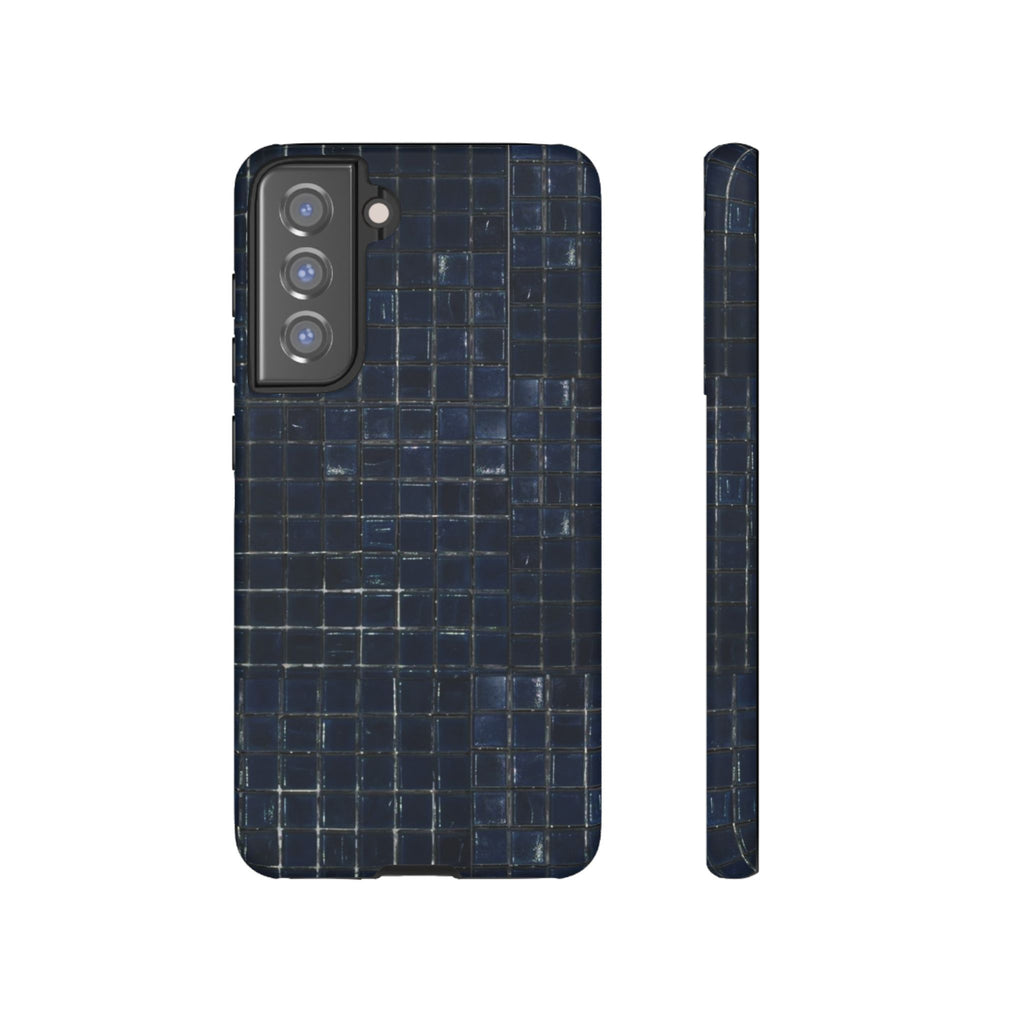 Dark Blue Mosaic Case
