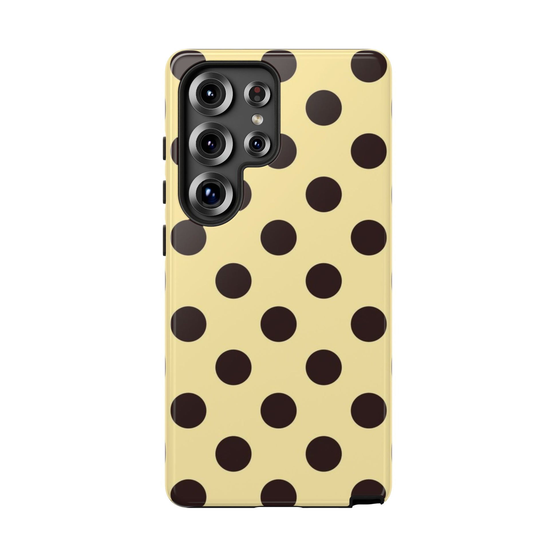Yellow polka dot  case