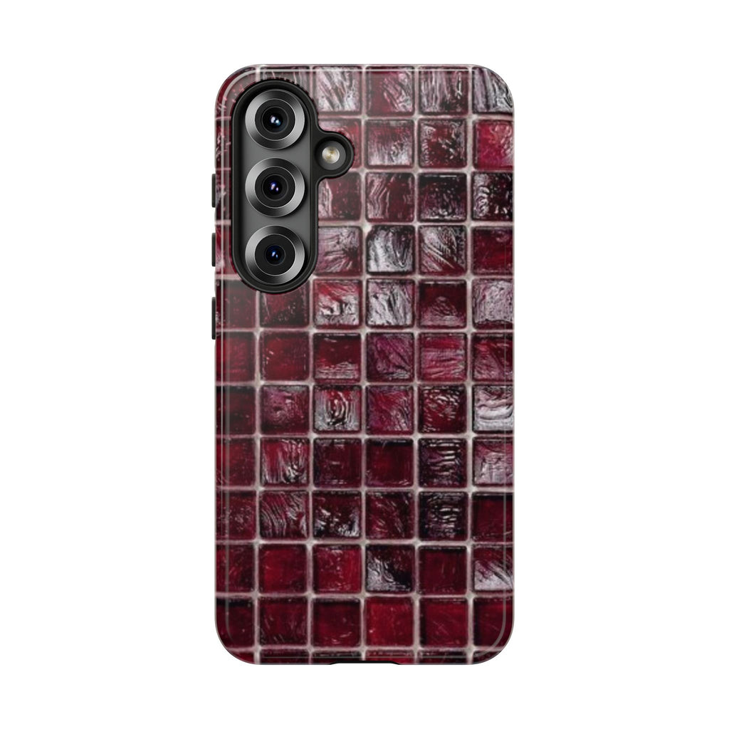 Red Mosaic Case