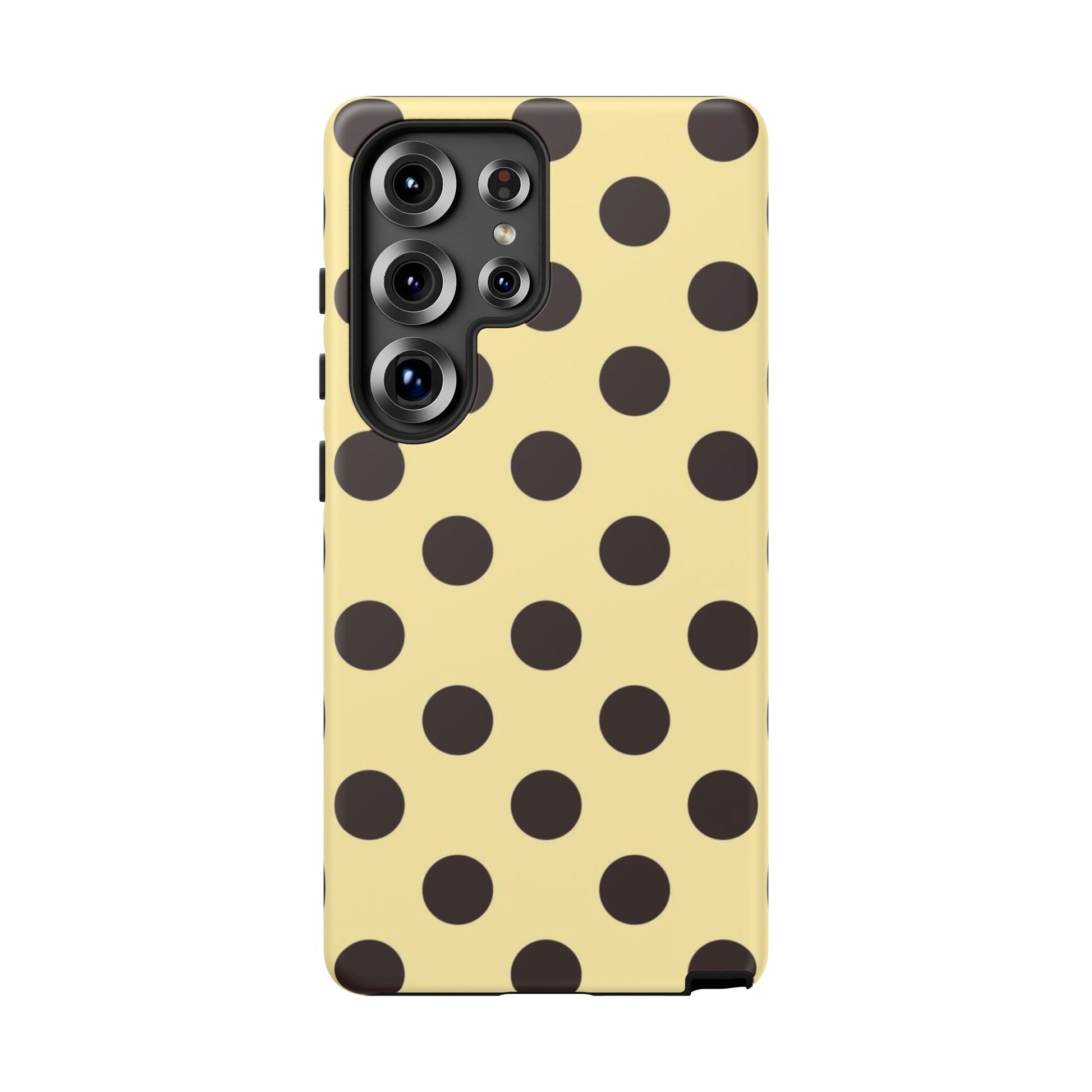 Yellow polka dot  case