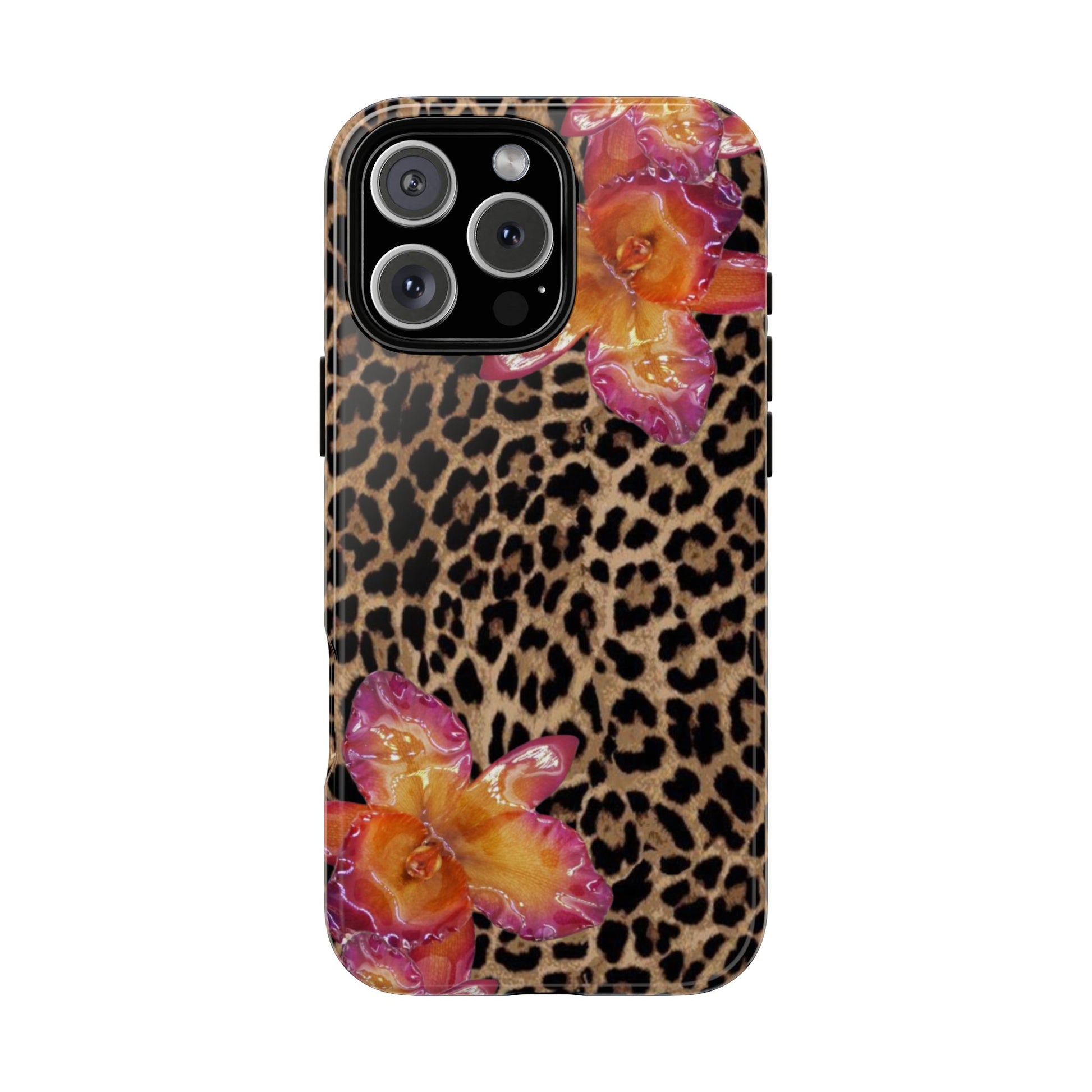 Leopard flower case