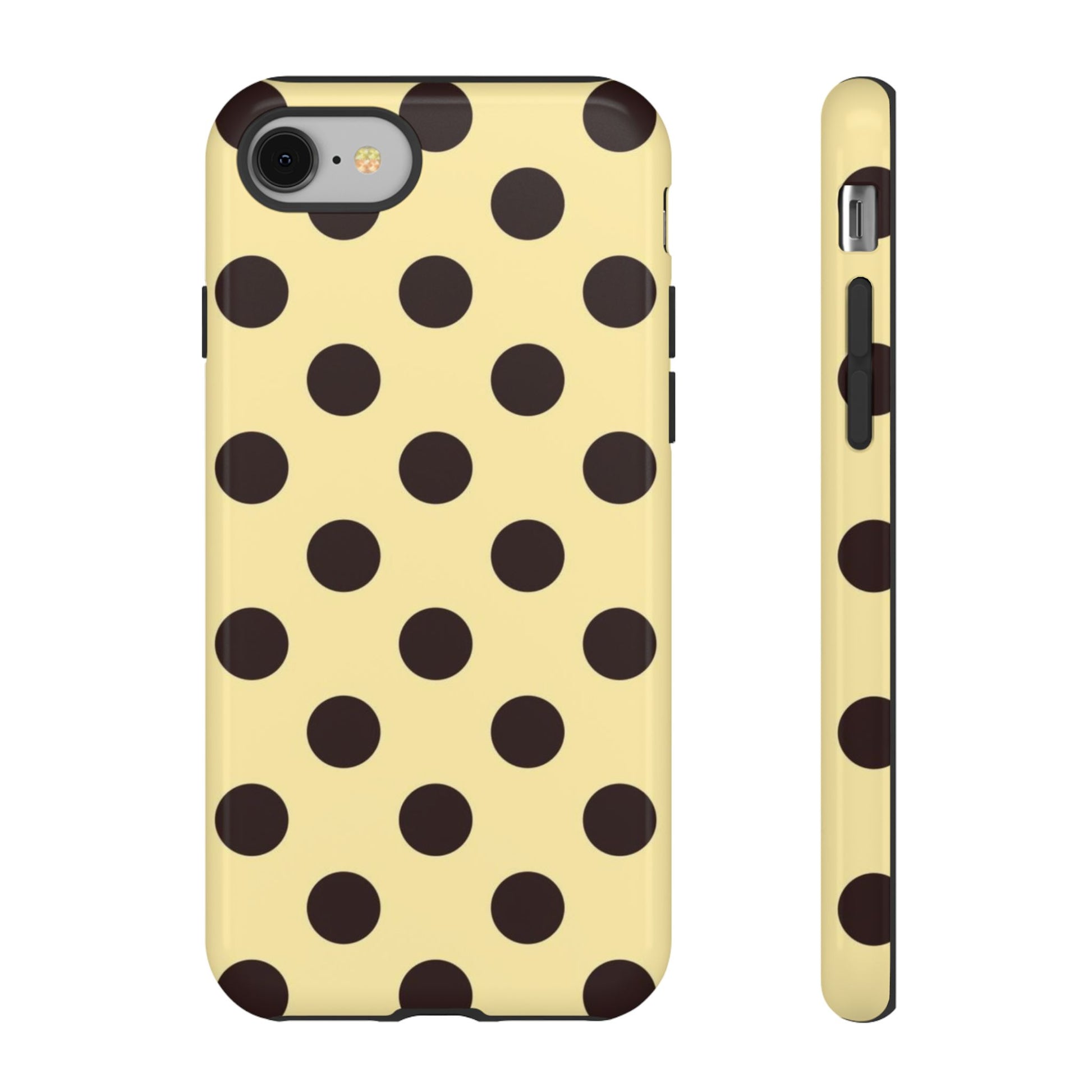 Yellow polka dot  case