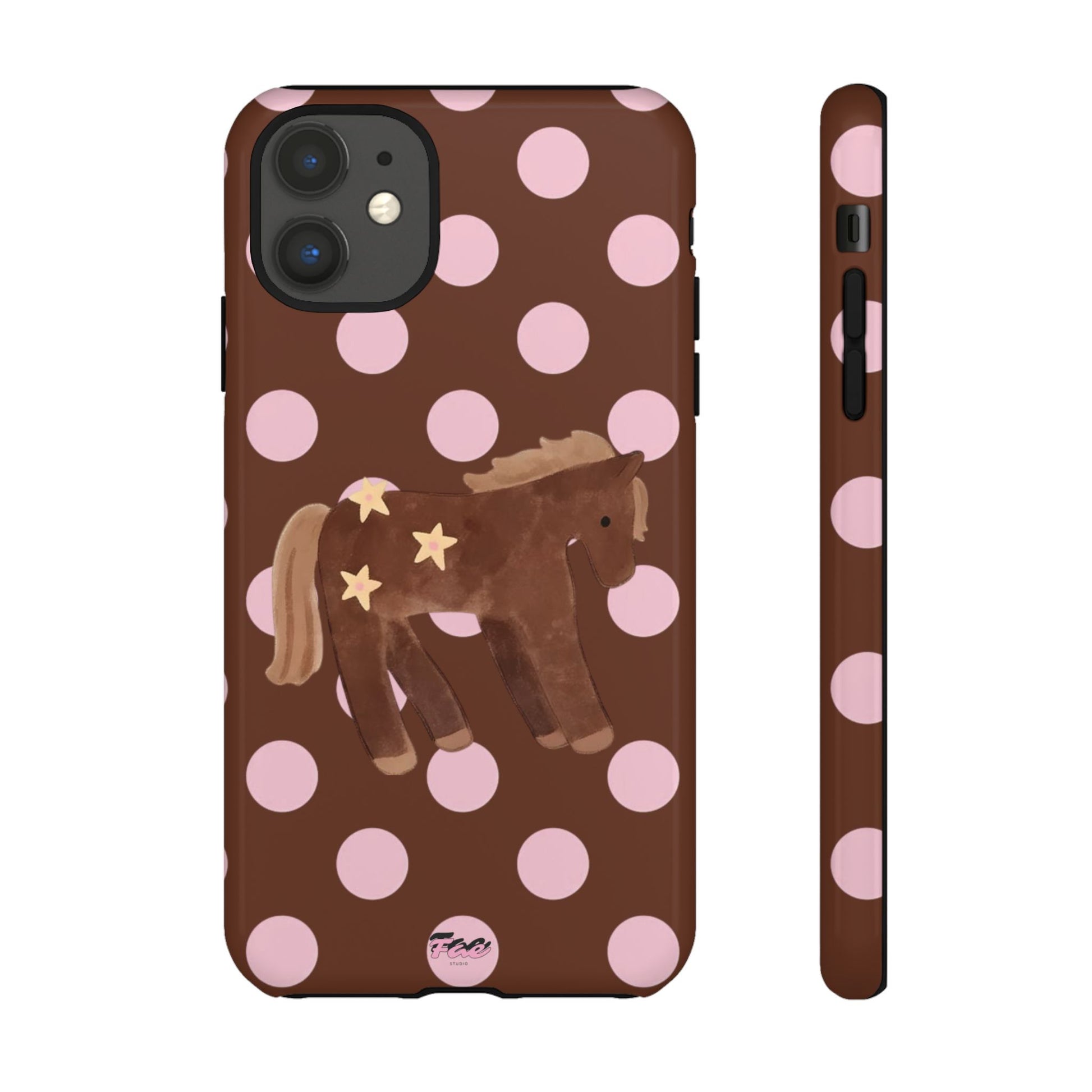 The horse year  case (brown)