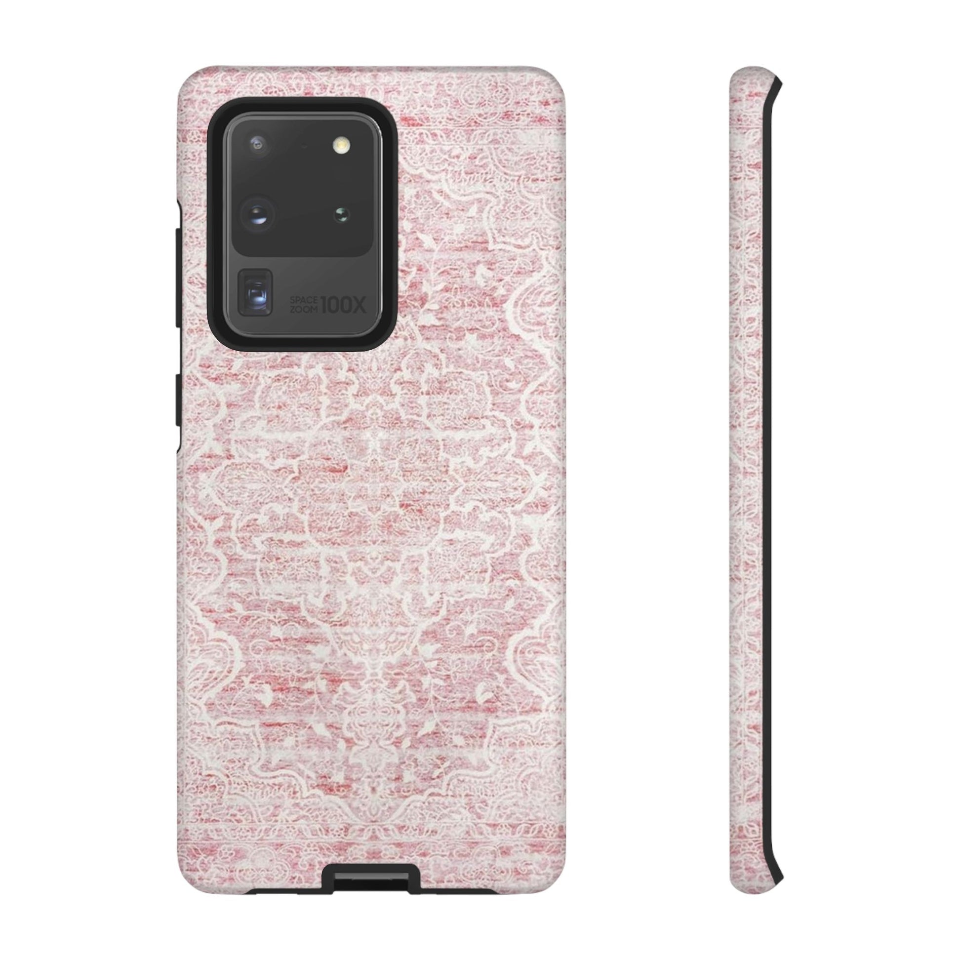 Pink Persian Rug Case