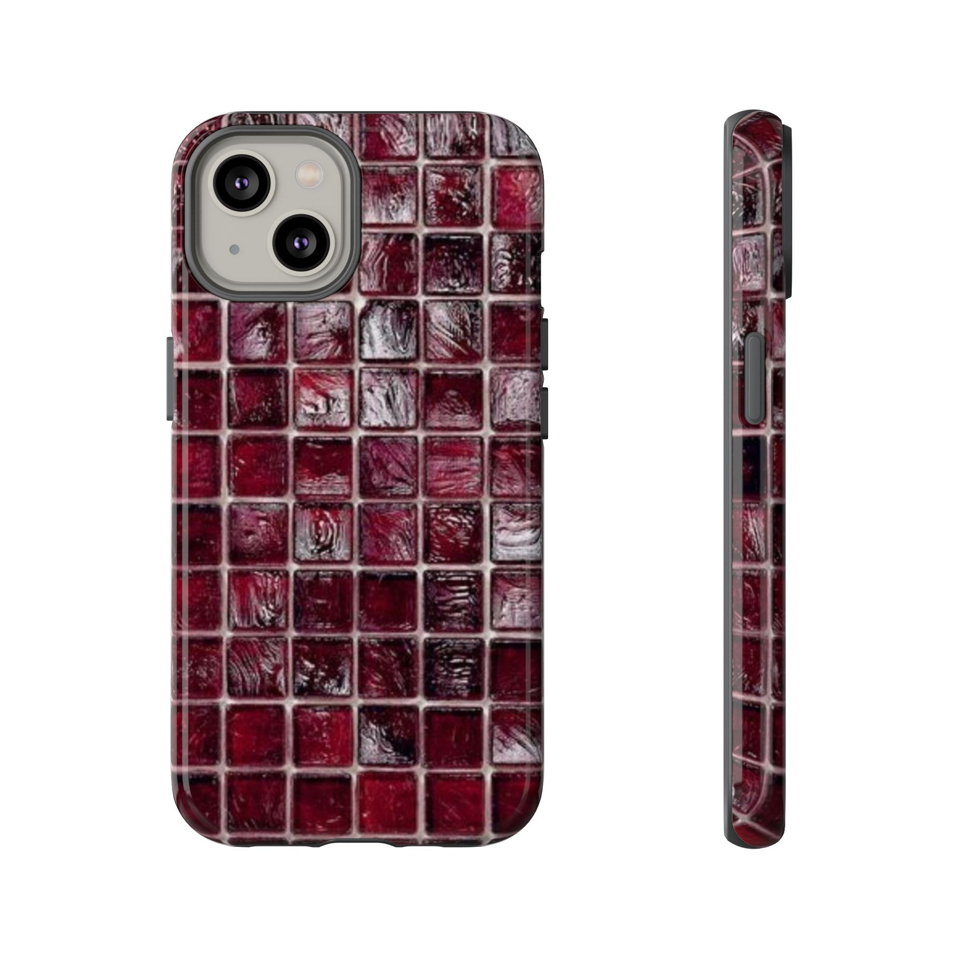 Red Mosaic Case