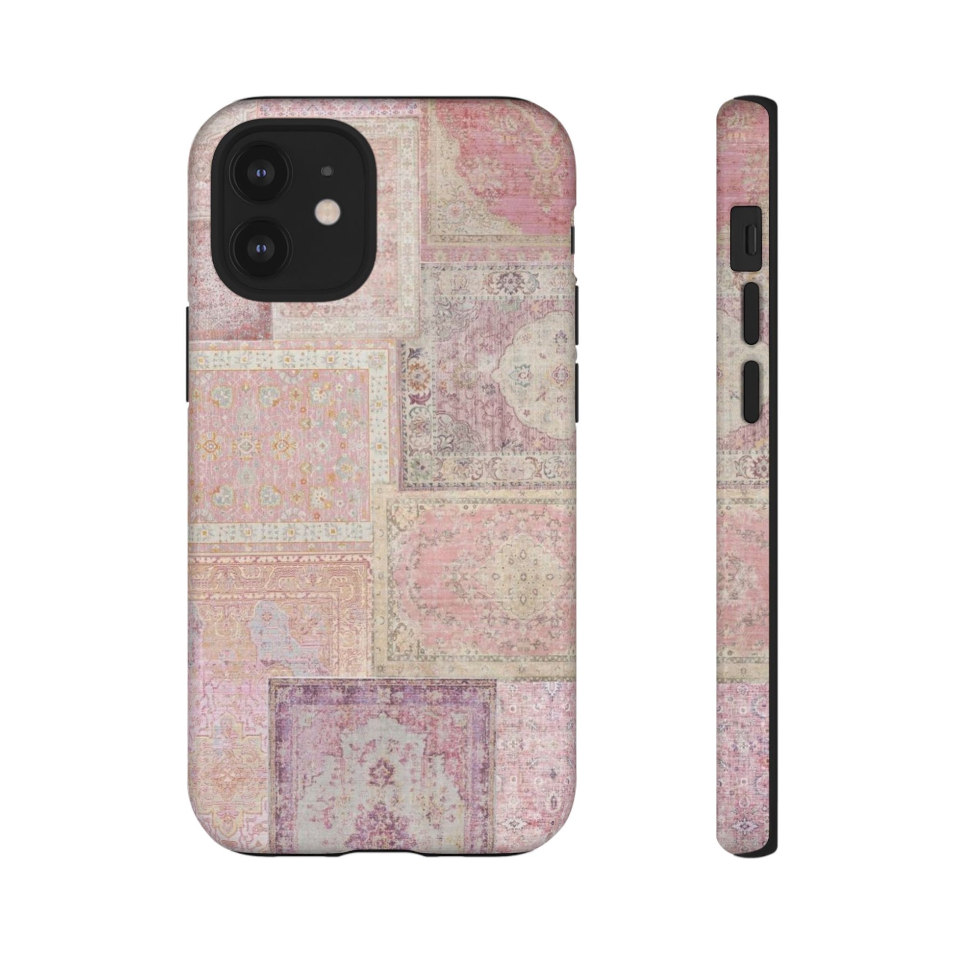 Pink Persian Rug Case (collage)