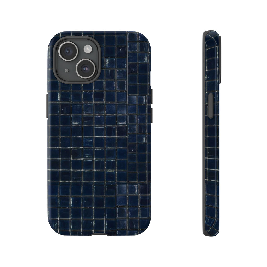 Dark Blue Mosaic Case