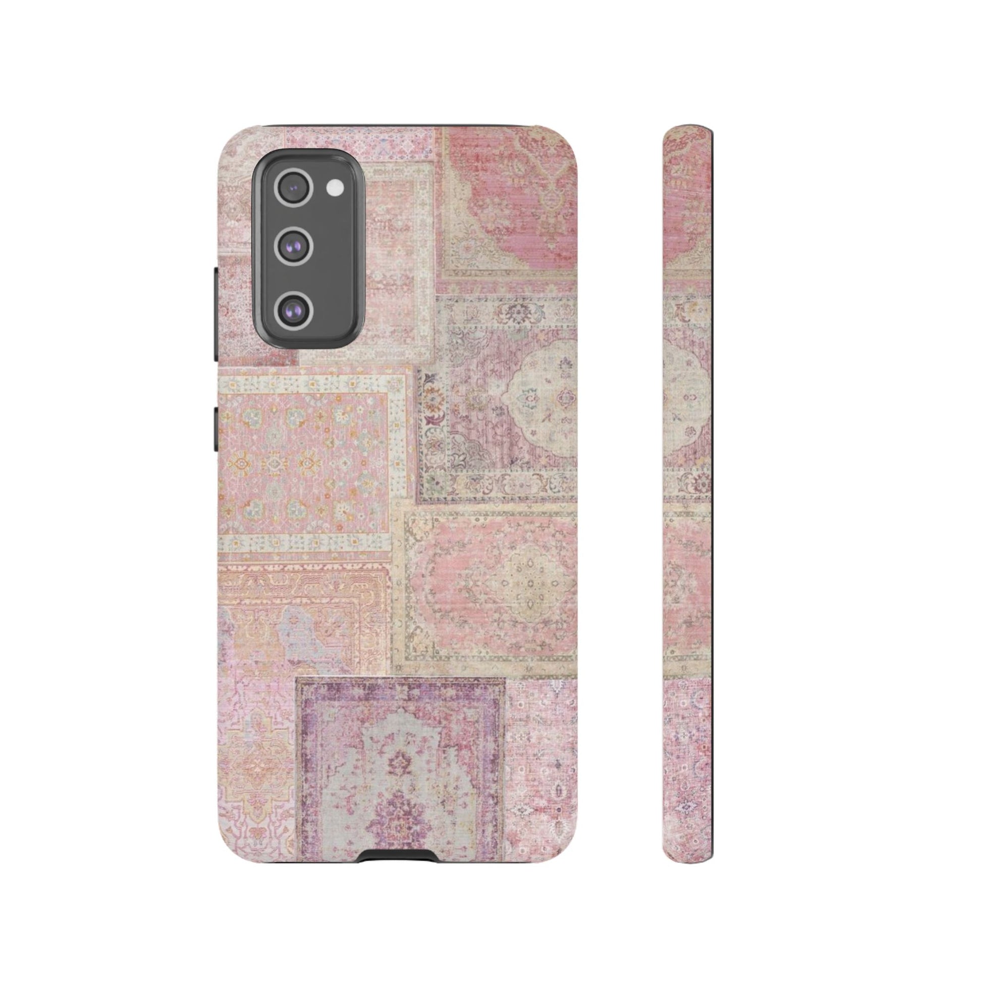 Pink Persian Rug Case (collage)