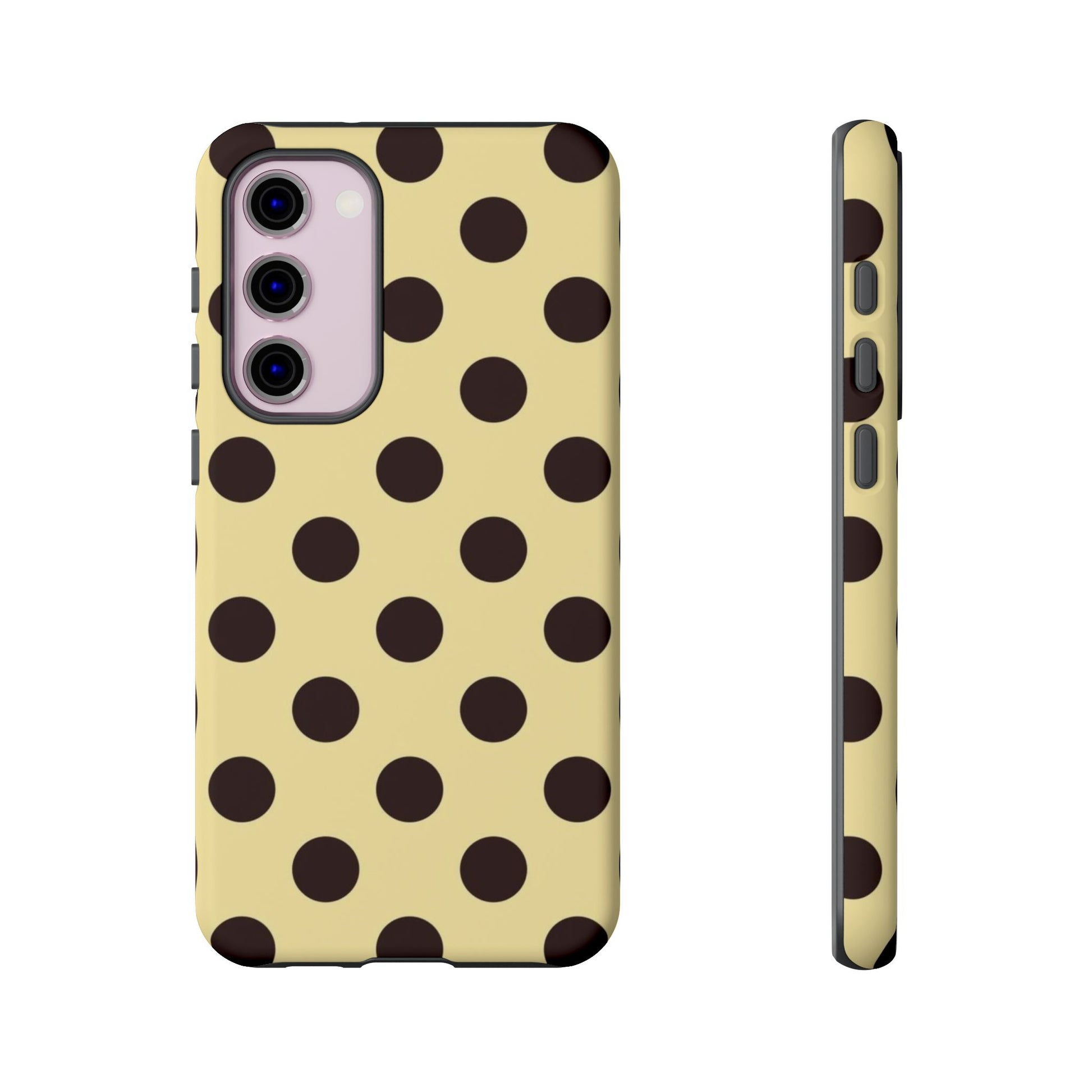 Yellow polka dot  case