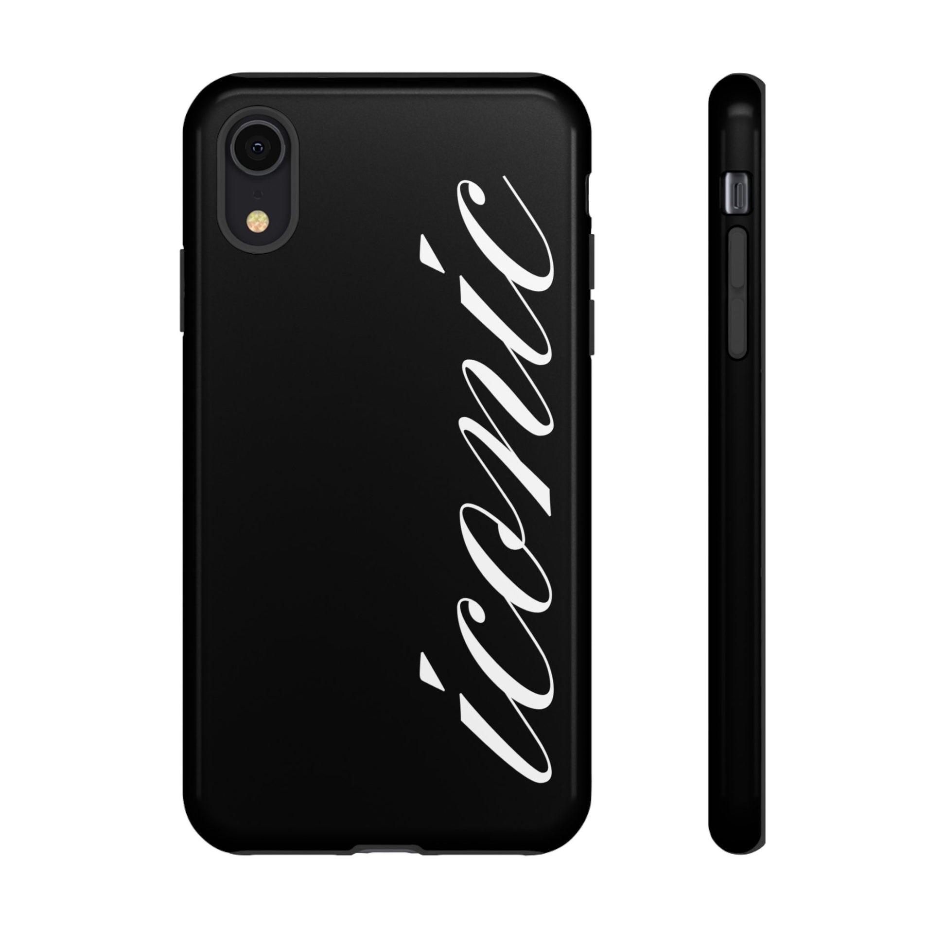 Iconic black case
