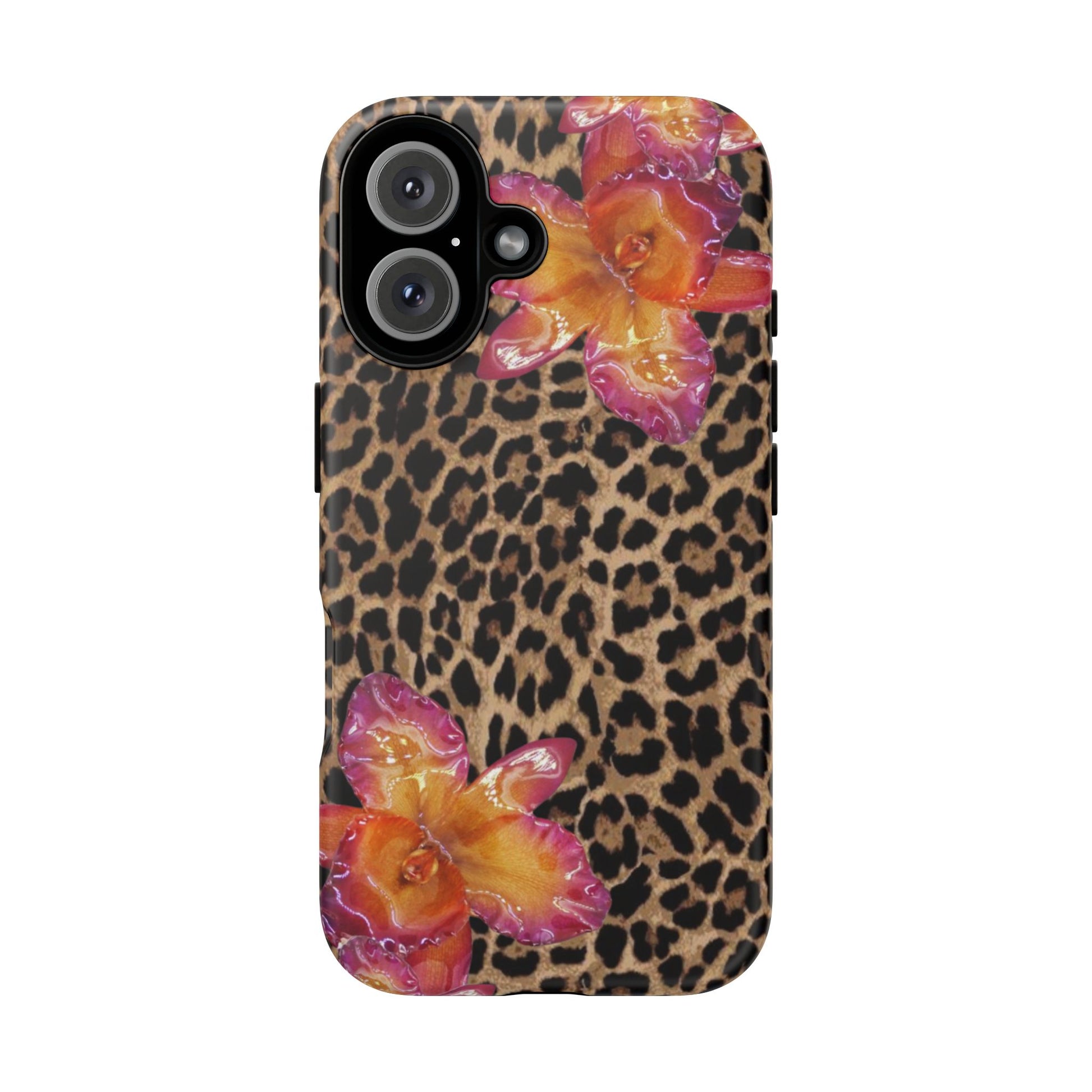 Leopard flower case