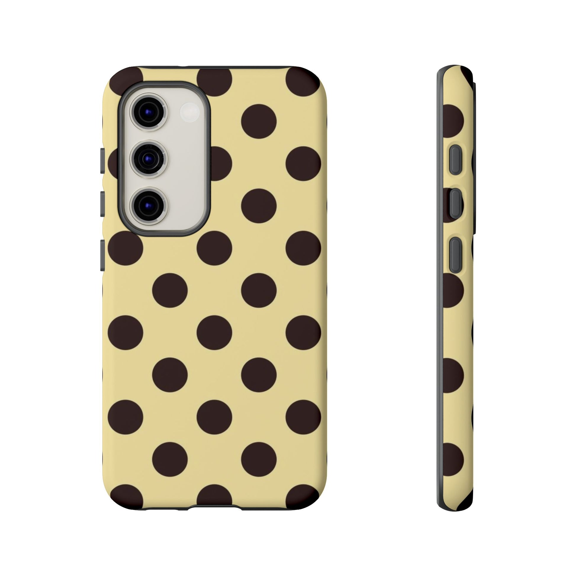 Yellow polka dot  case